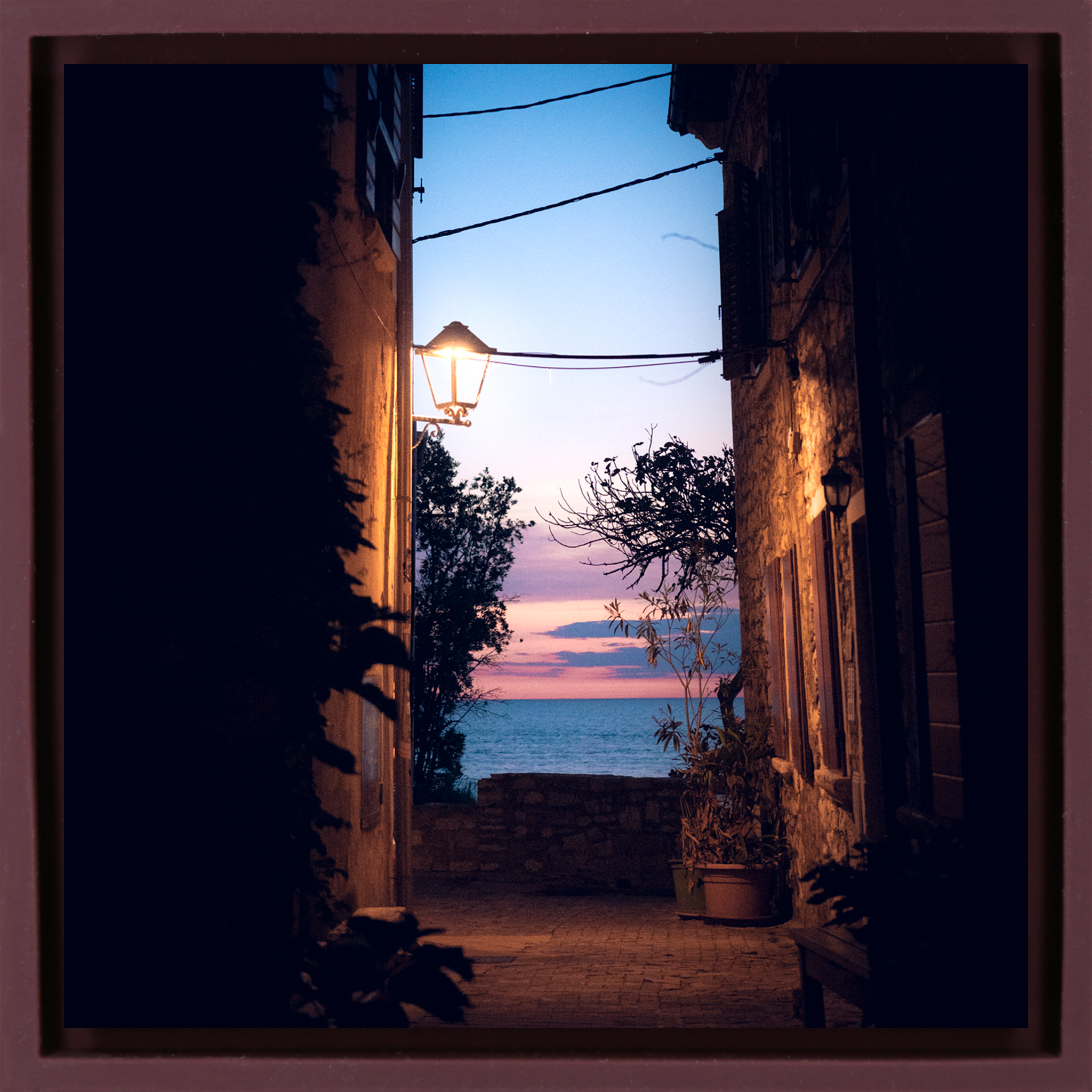 Alley With a View - Paarse Wrapp