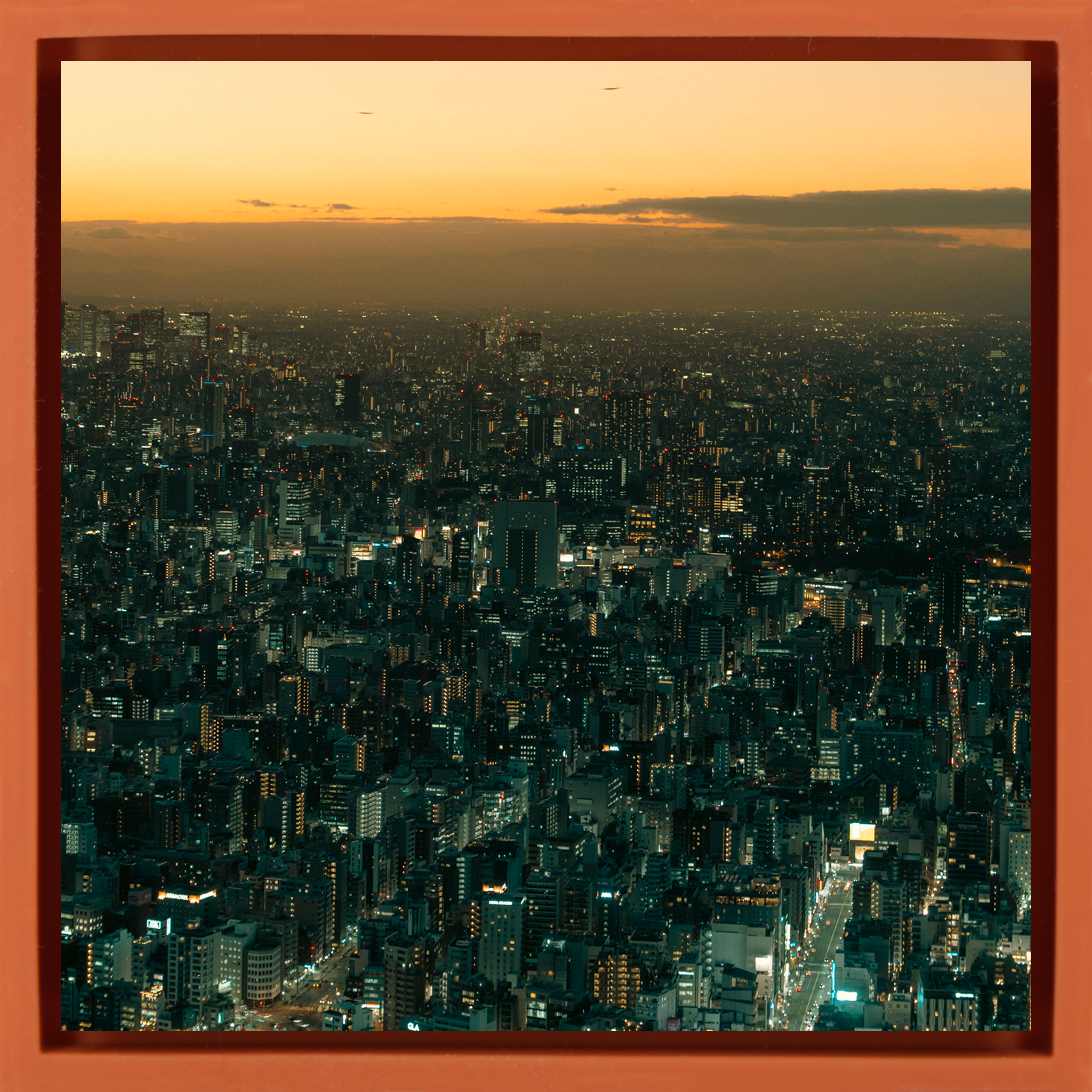 Tokyo Twilight- Orange Wrapp