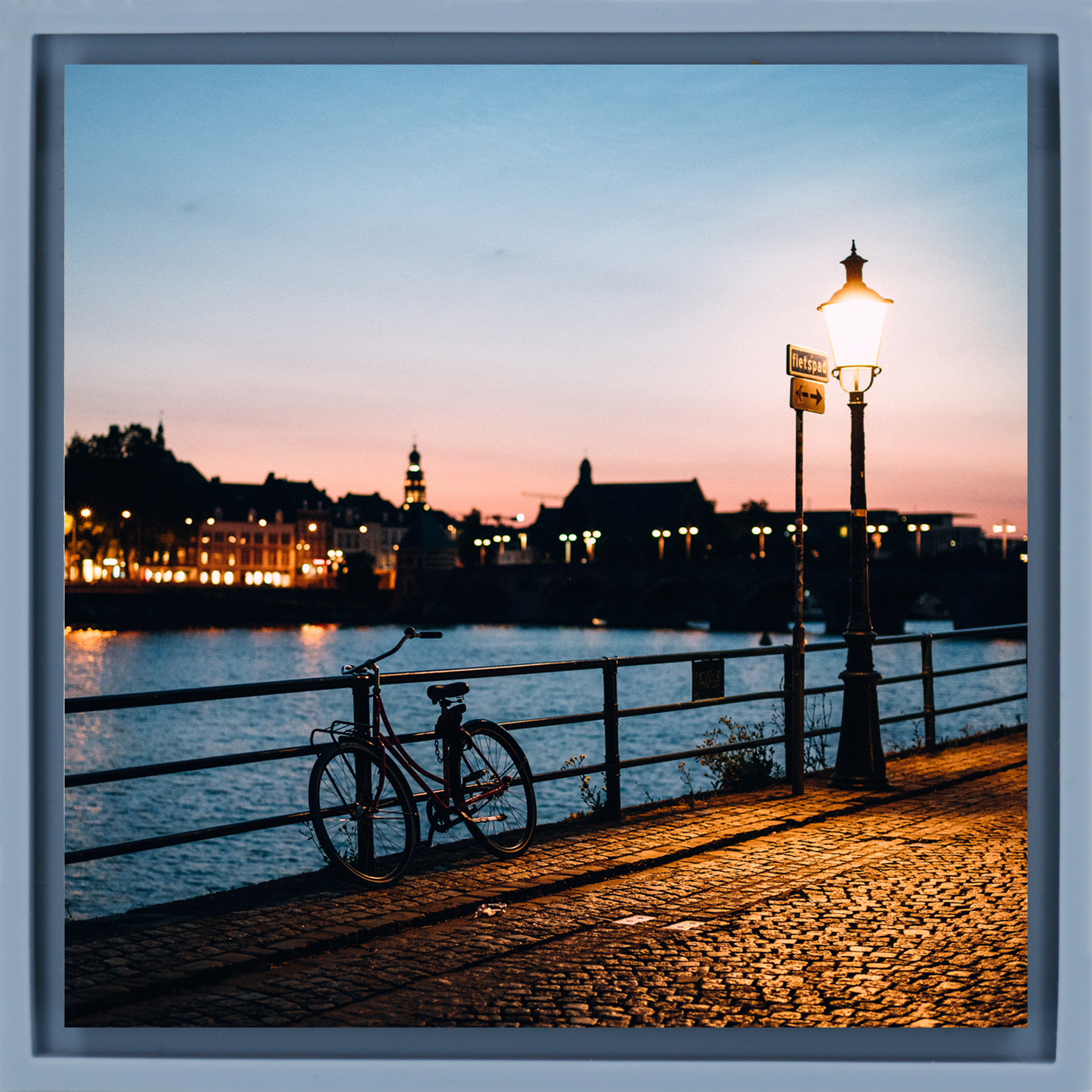 Late Evening- Light blue Wrapp