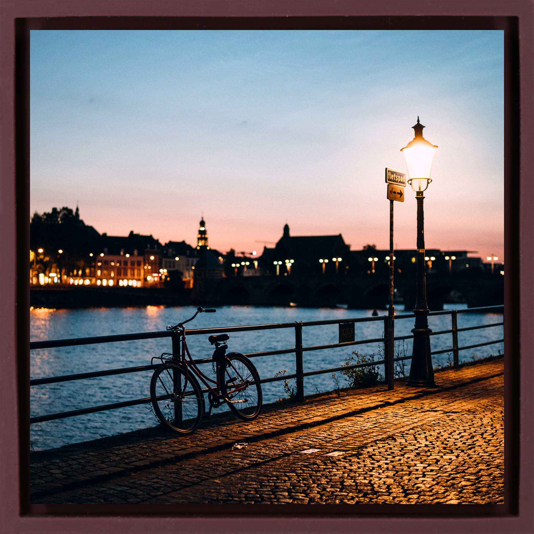 Late Evening- Purple Wrapp