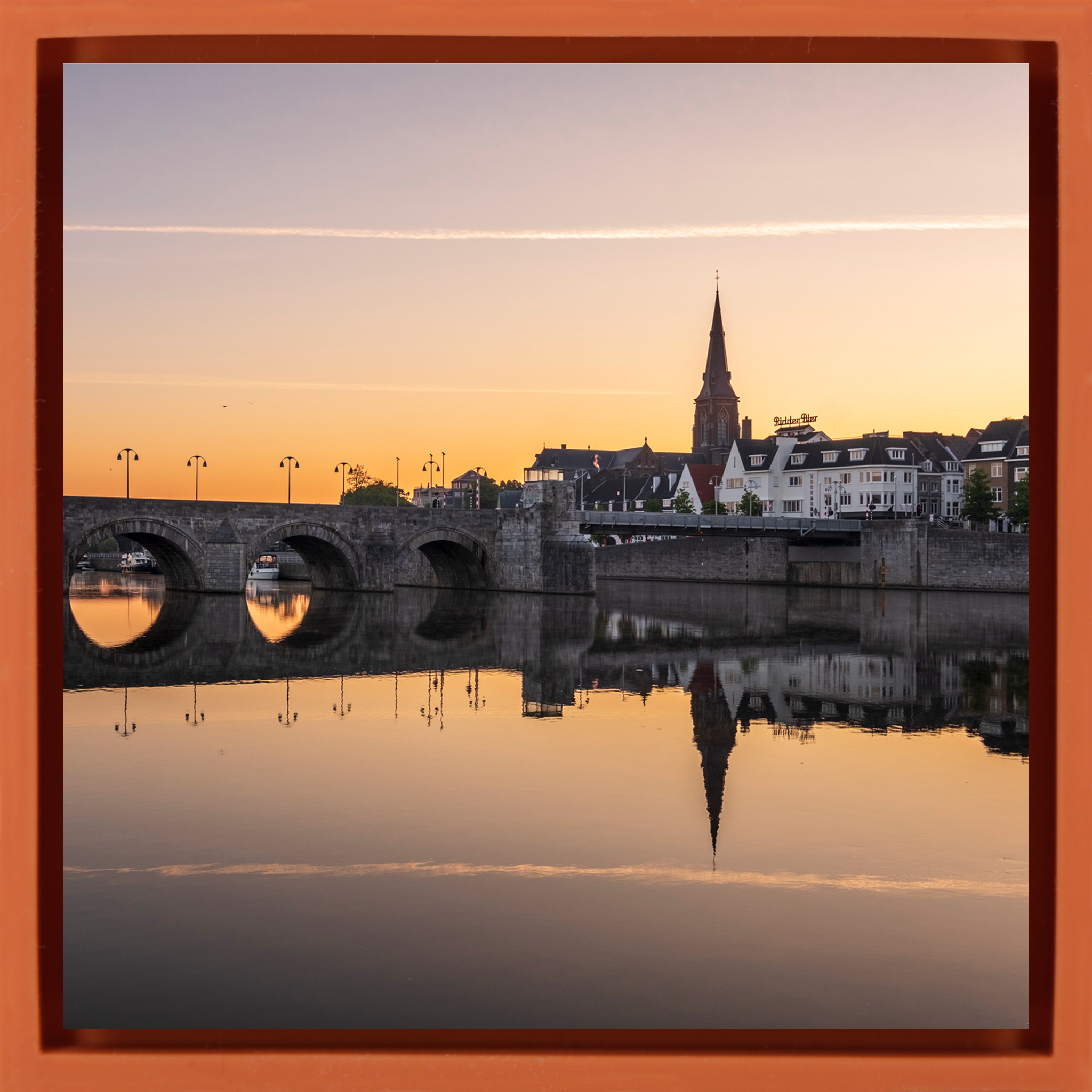 St Servaas Bridge- Orange Wrapp