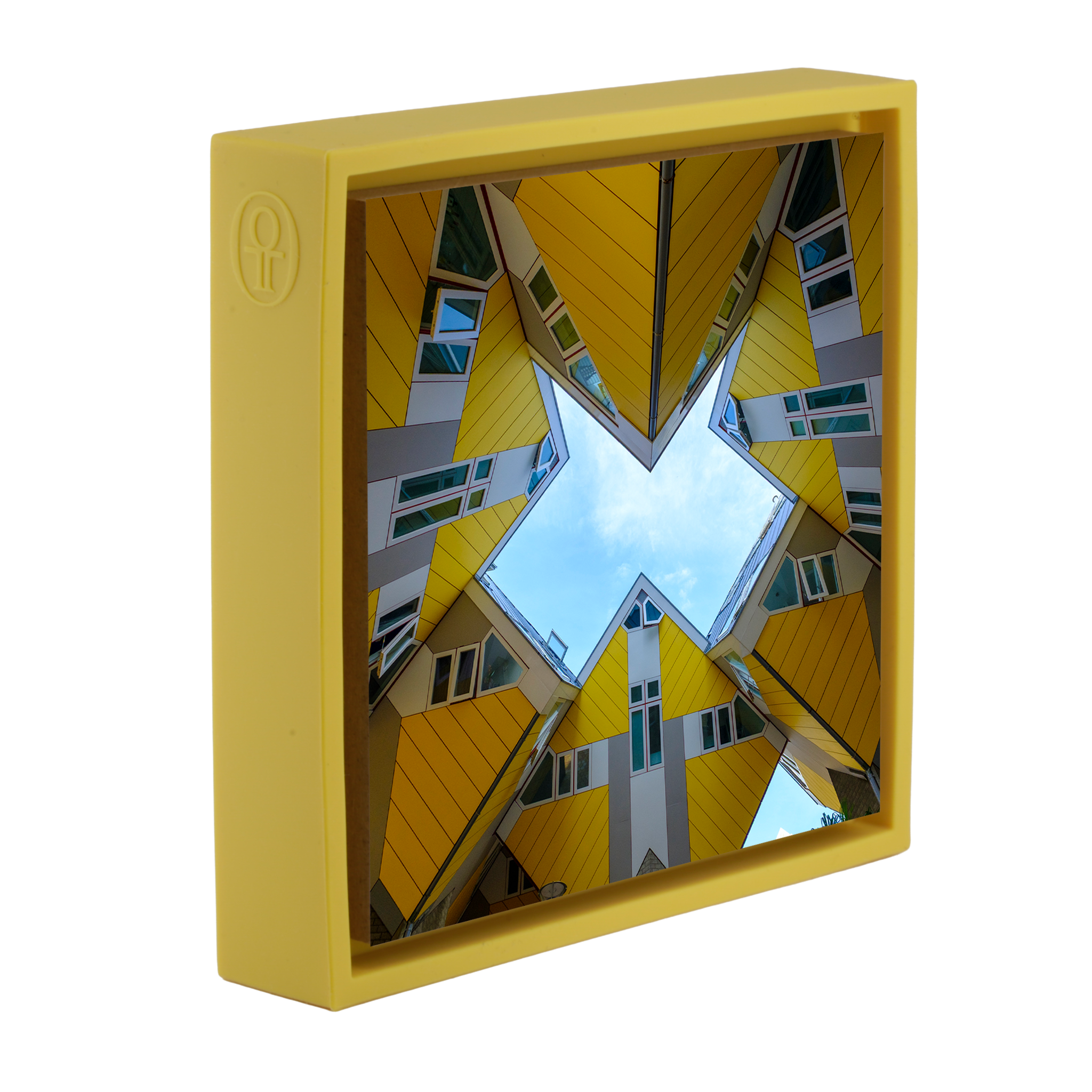Cube Houses- Yellow Wrapp