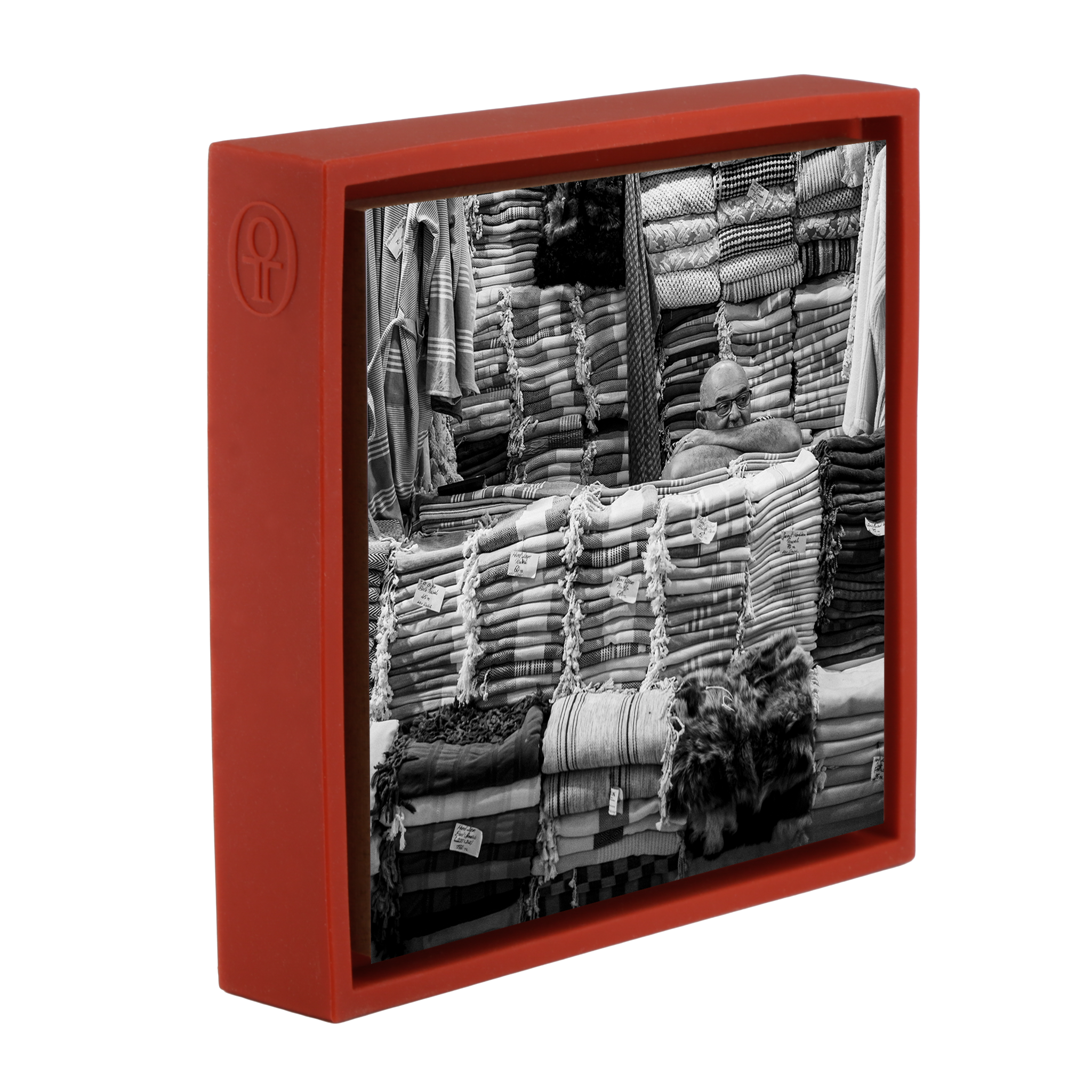 Quiet Day at the Market- Red Wrapp