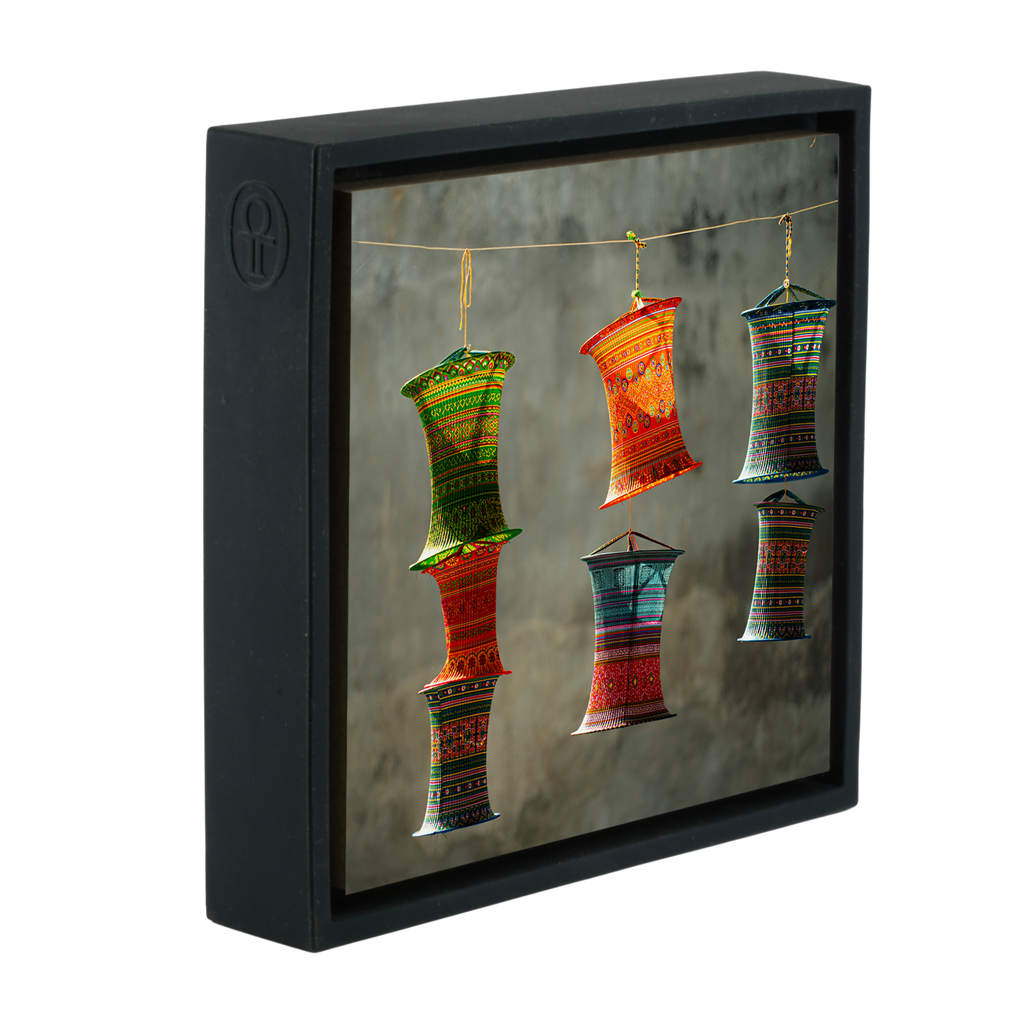 Vibrant Lanterns- Black Wrapp