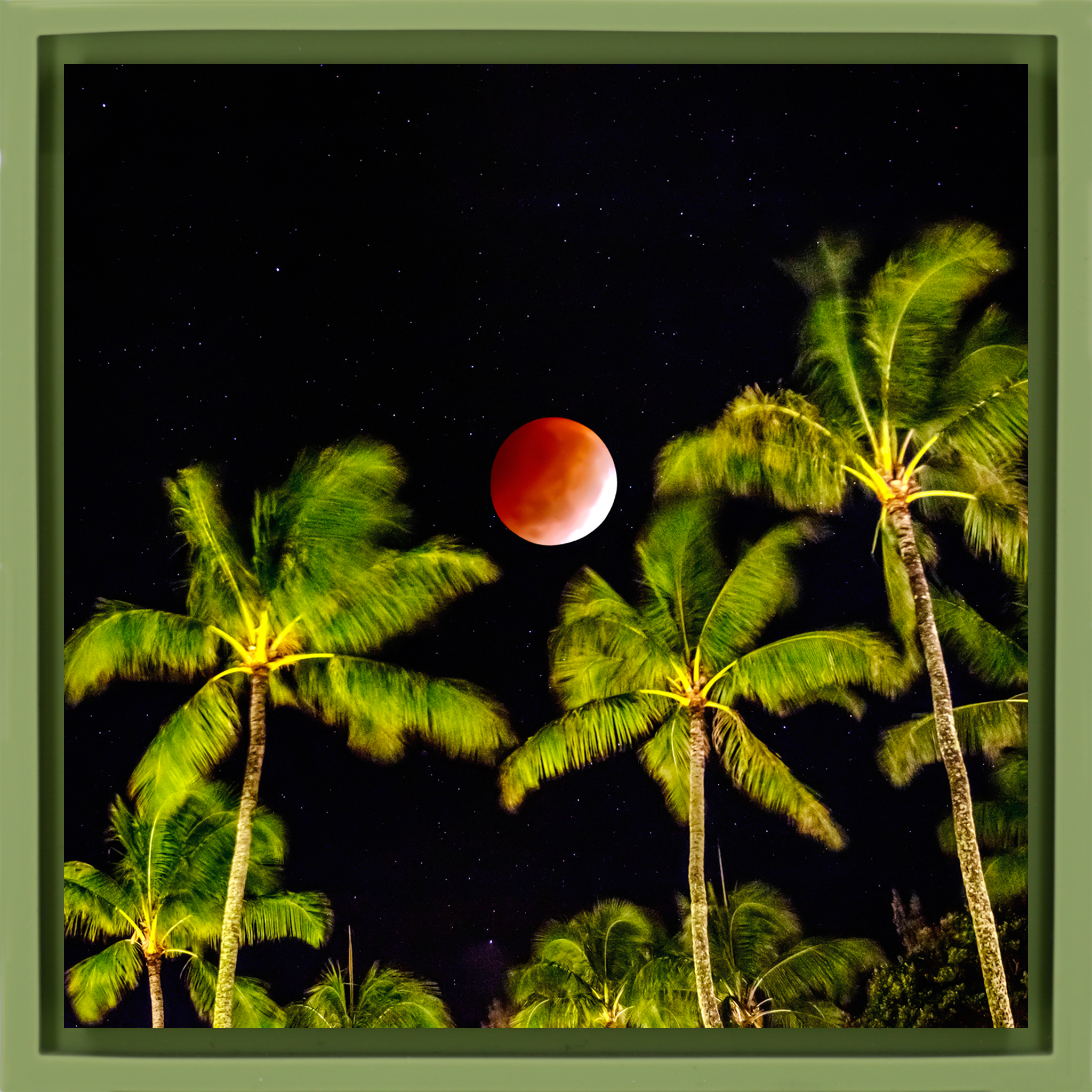 Lunar Eclipse- Light Green Wrapp