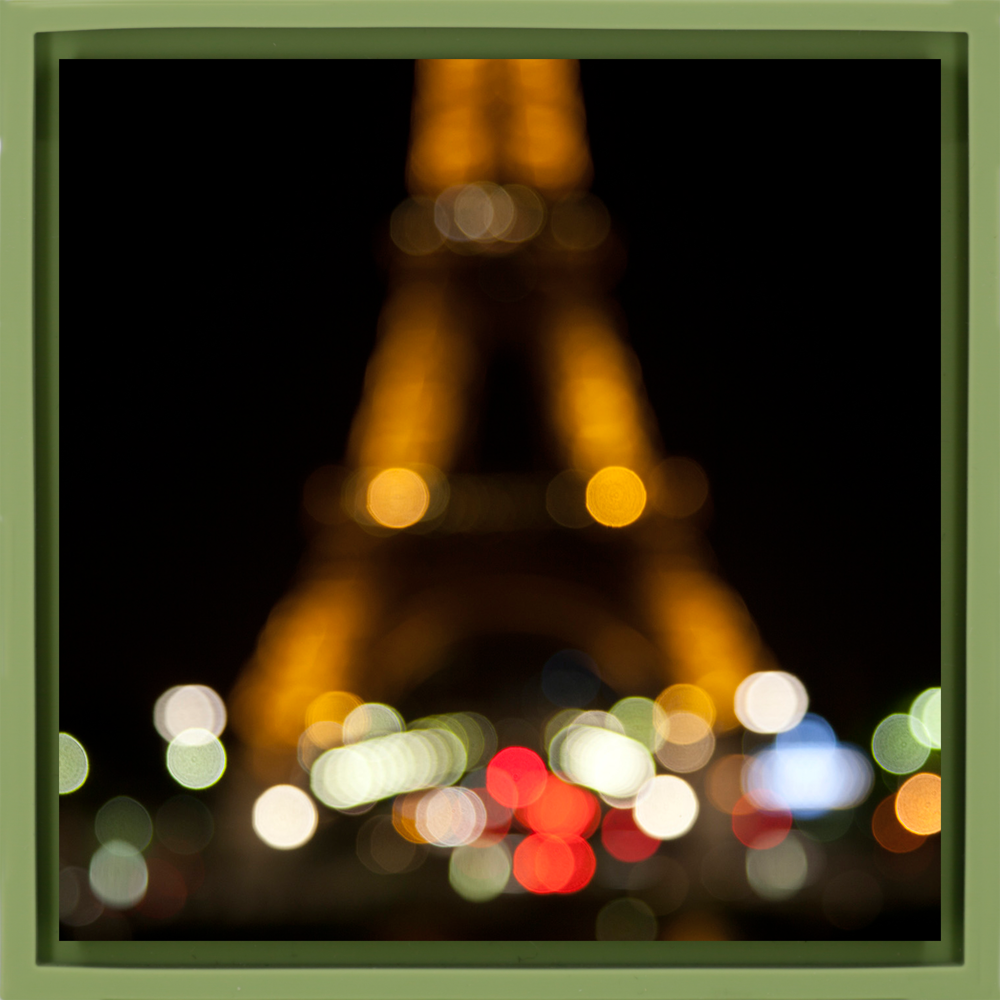 La Tour Eiffel - Emballage vert clair