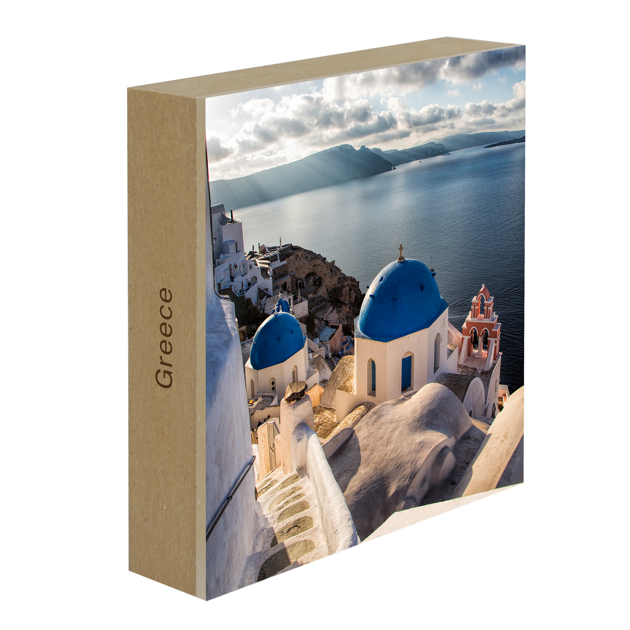 Blue Churches of Santorini- Collection: Greece