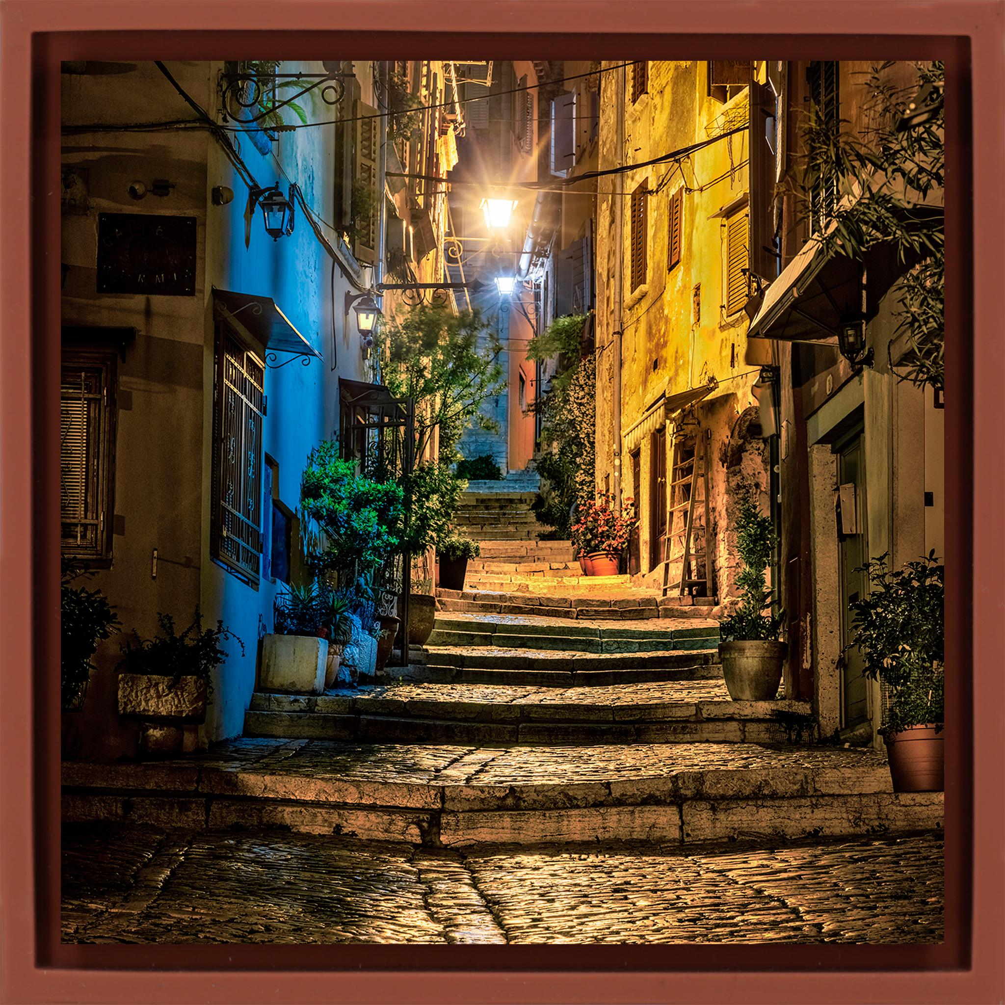 Ruelles de Rovinj en Croatie - Terra Wrapp