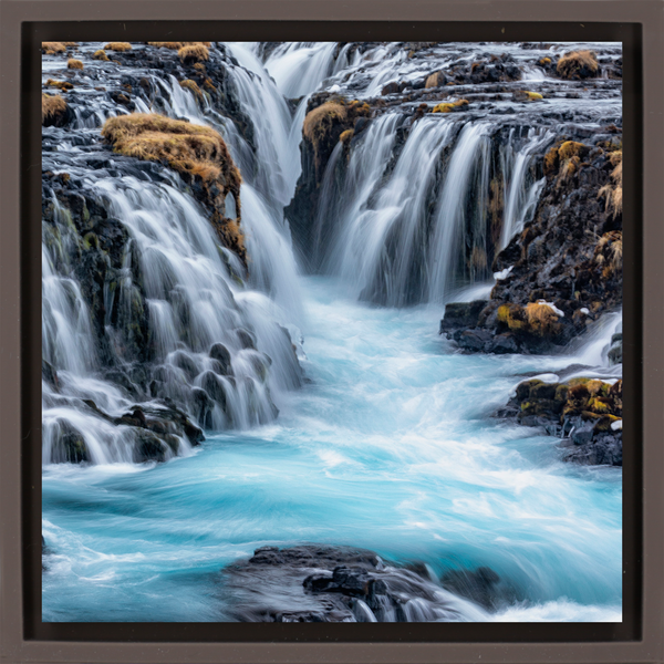 Bruarfoss Waterfall - Brown Wrapp
