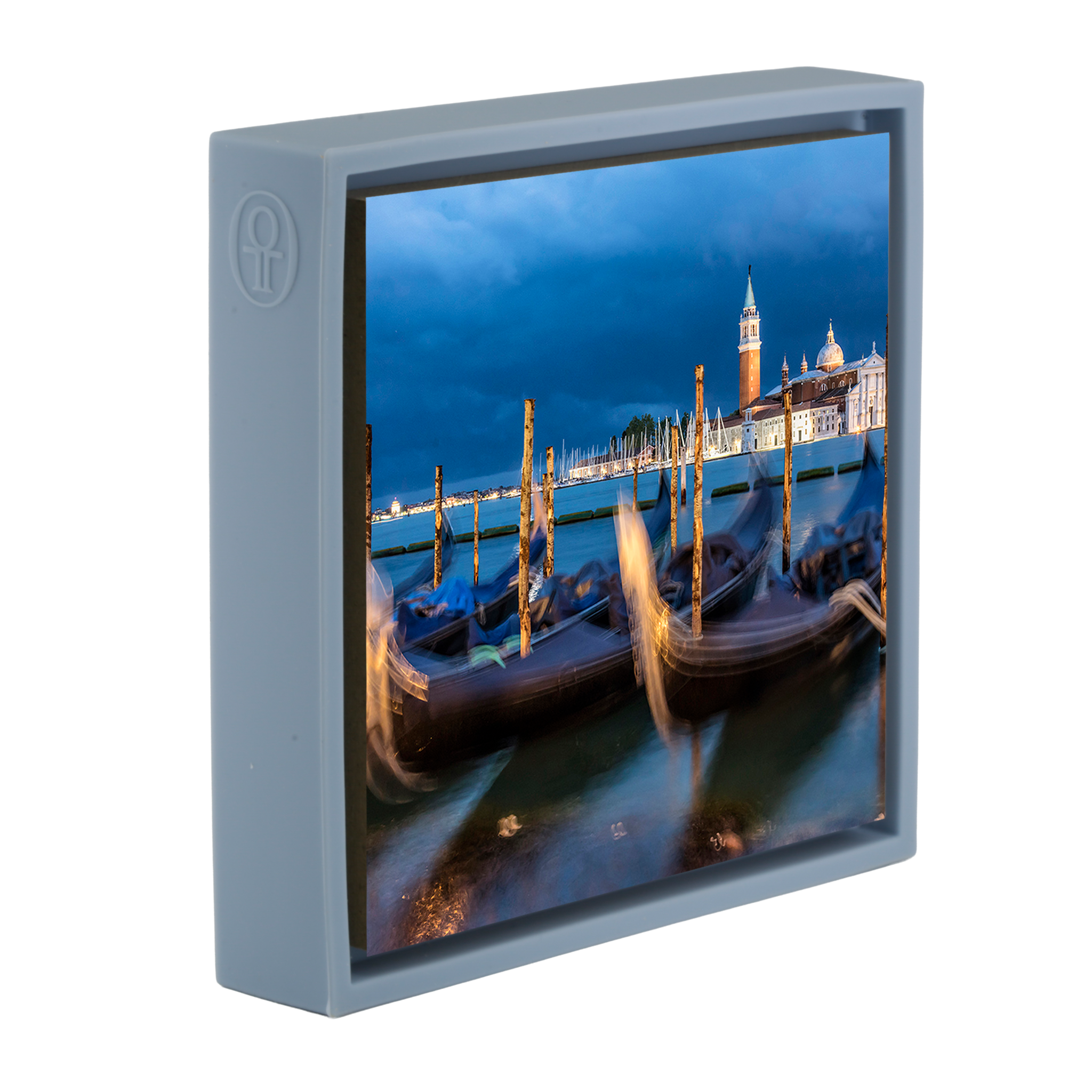 Gondolas After Dark - Lichtblauwe Wrapp
