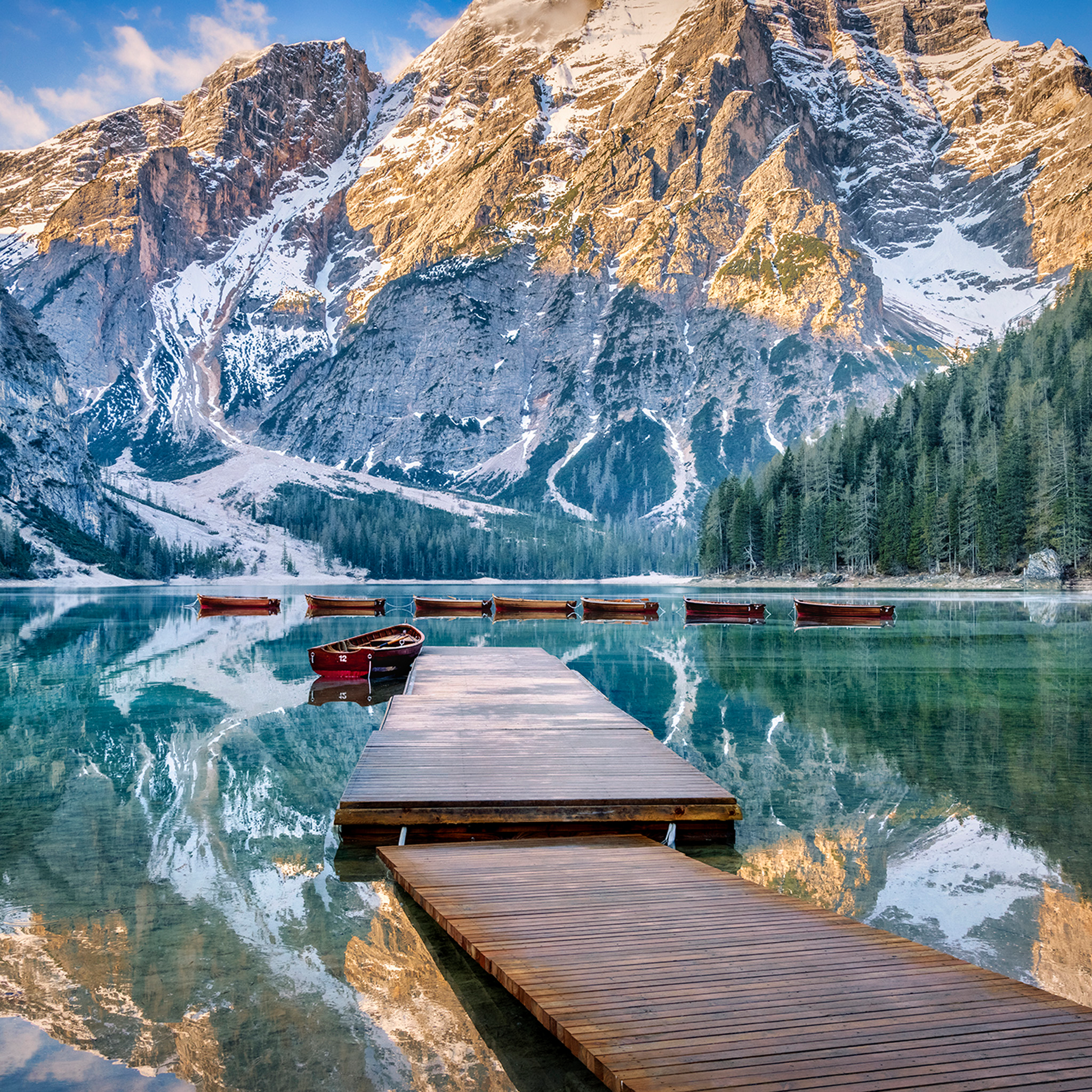 Lago di Braies- Collection: Italy