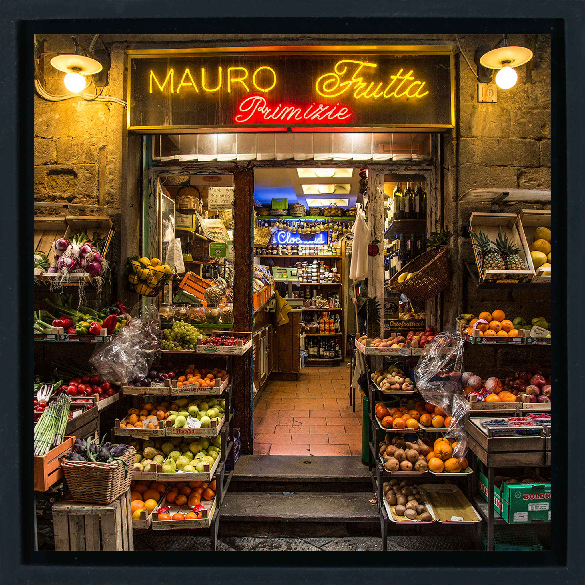 Mauro Frutta in FLorence - Zwarte Wrapp