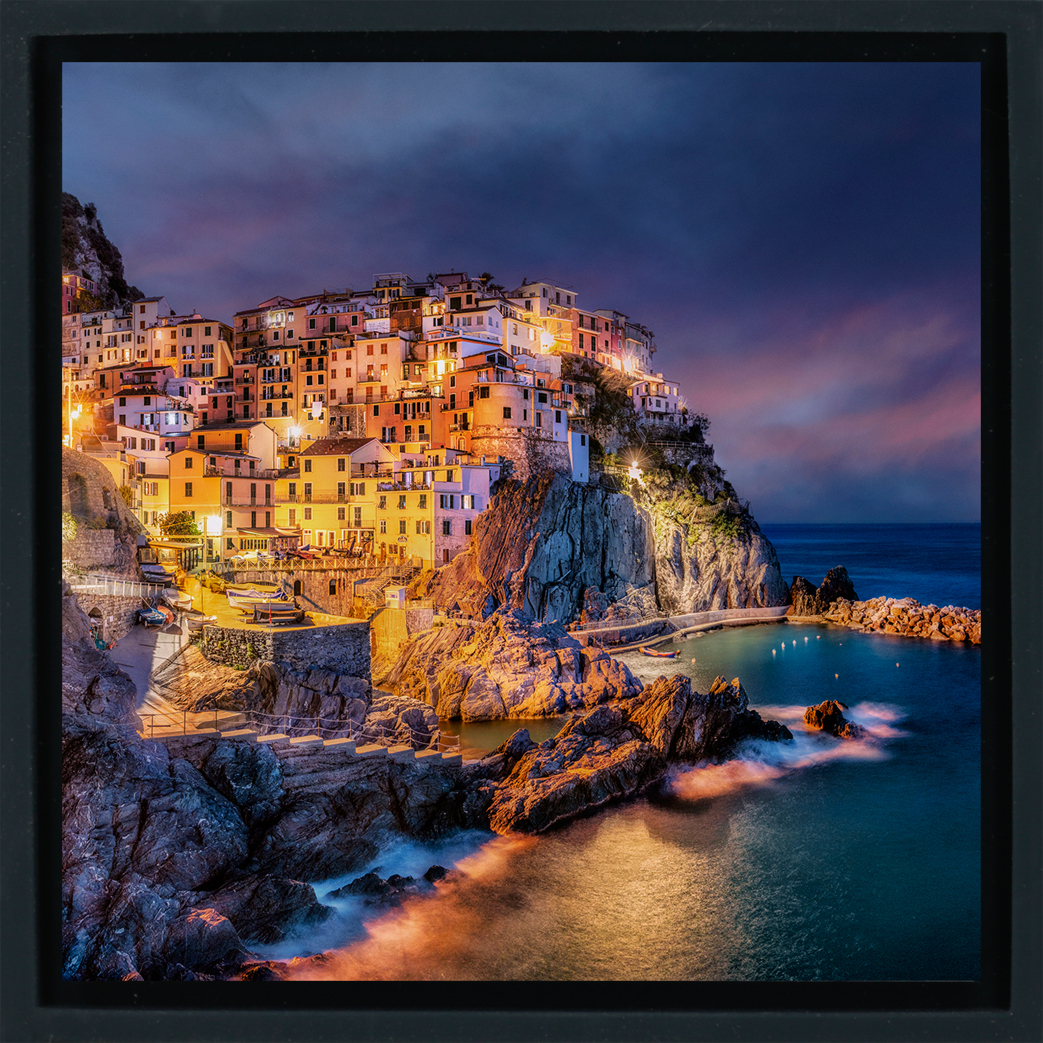 Cinque Terre - Enveloppe noire