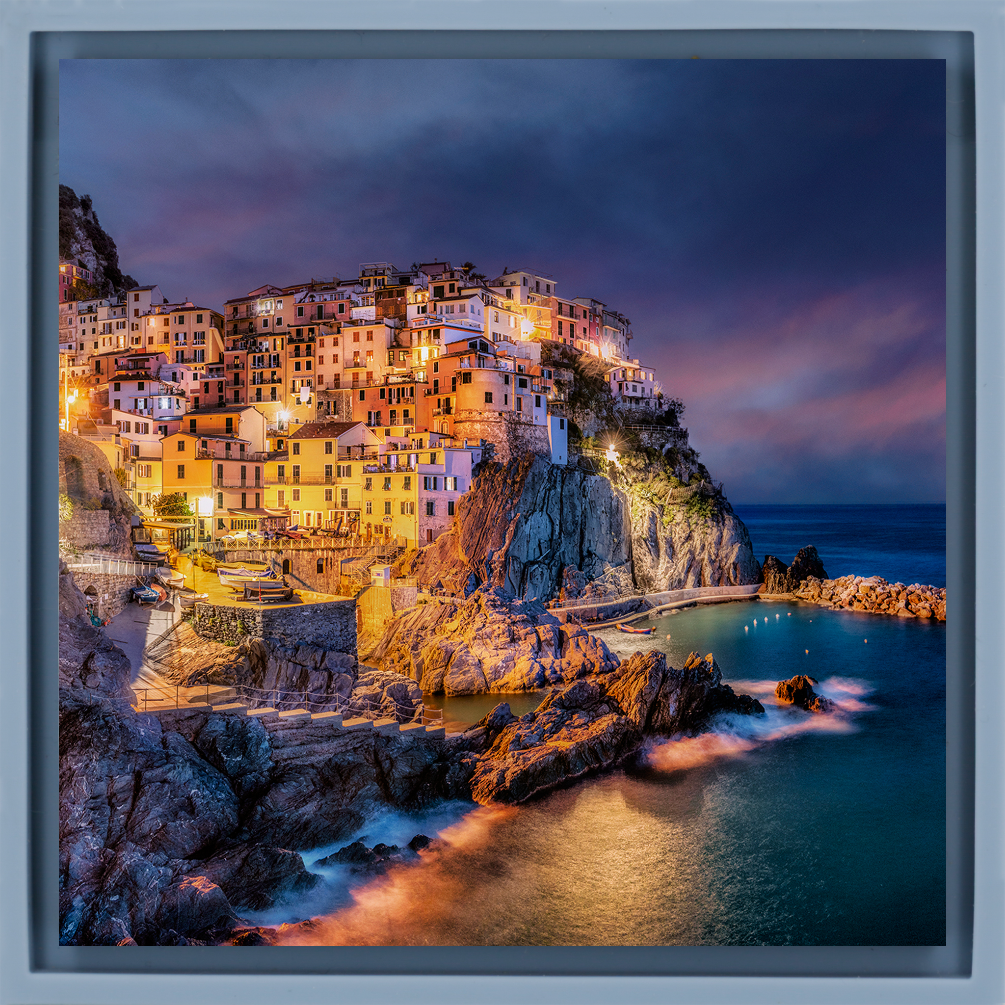 Cinque Terre - Hellblaue Verpackung