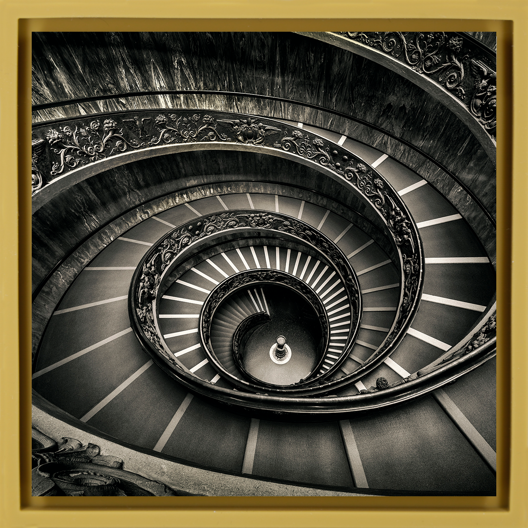 The Momo Spiral Staircase - Ochre Wrapp