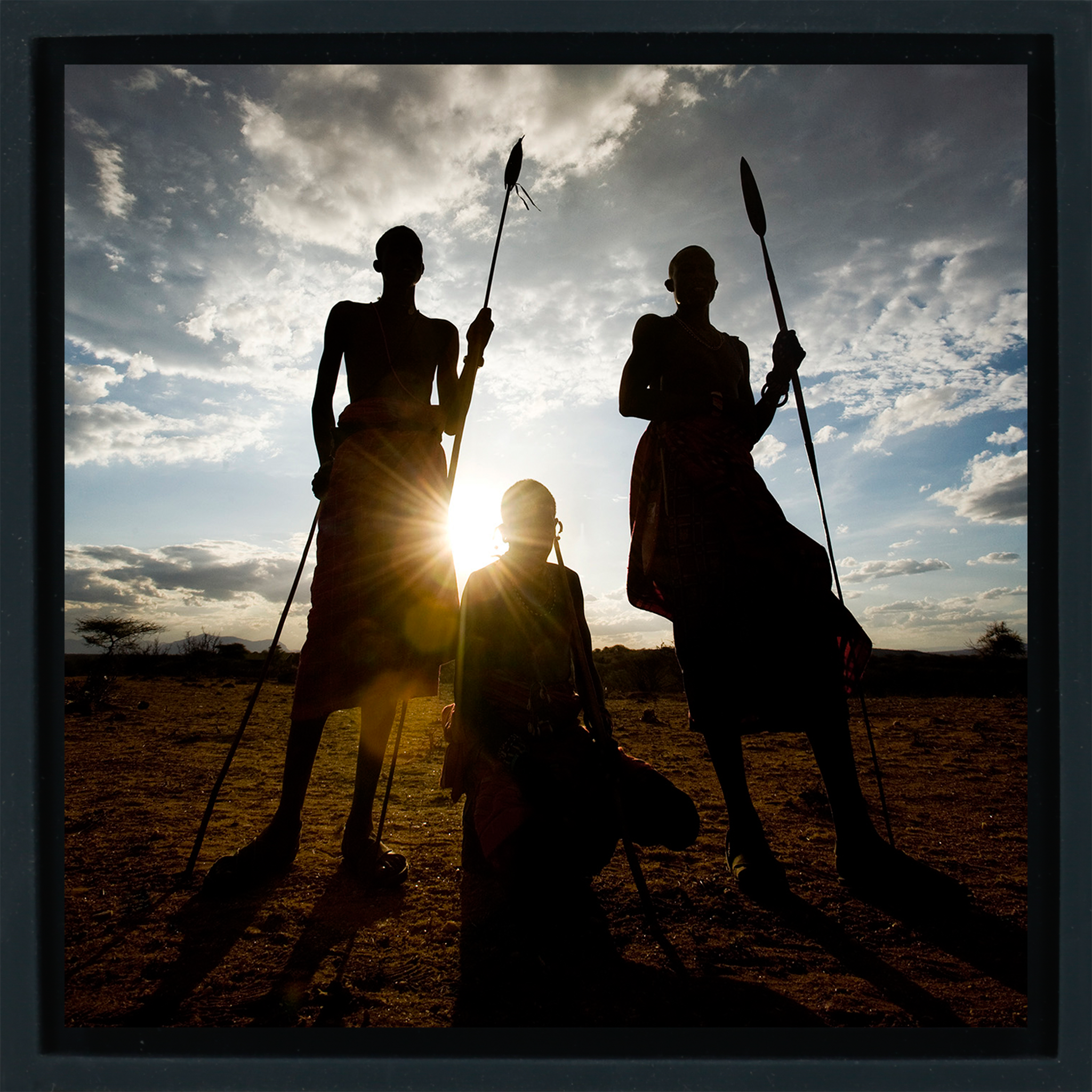 Samburu Warriors - Zwarte Wrapp