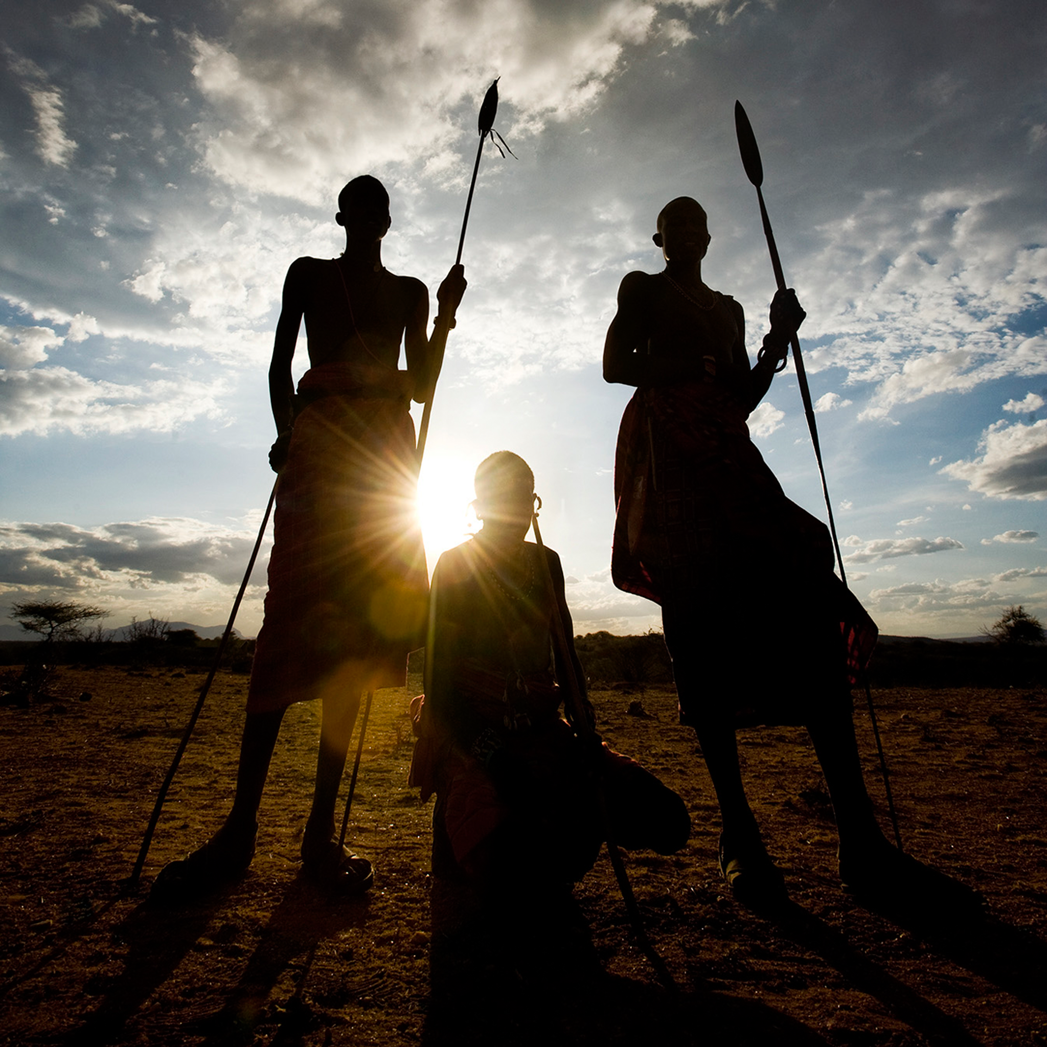 Samburu Strijders - Collectie: Kenia