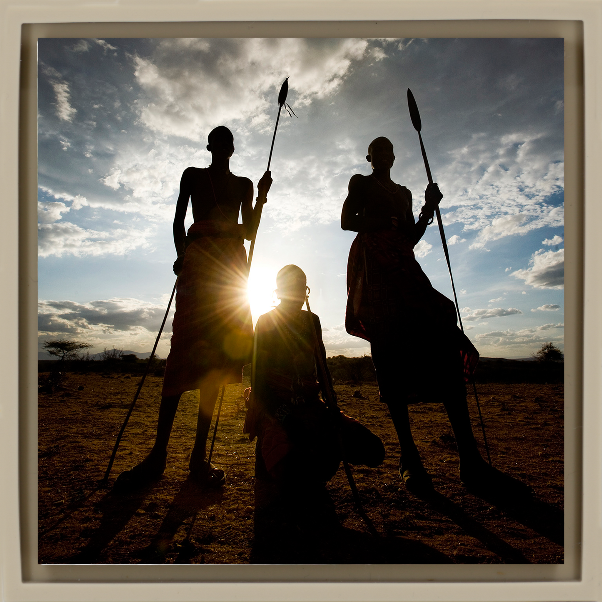 Samburu Warriors - Zandkleurige Wrapp