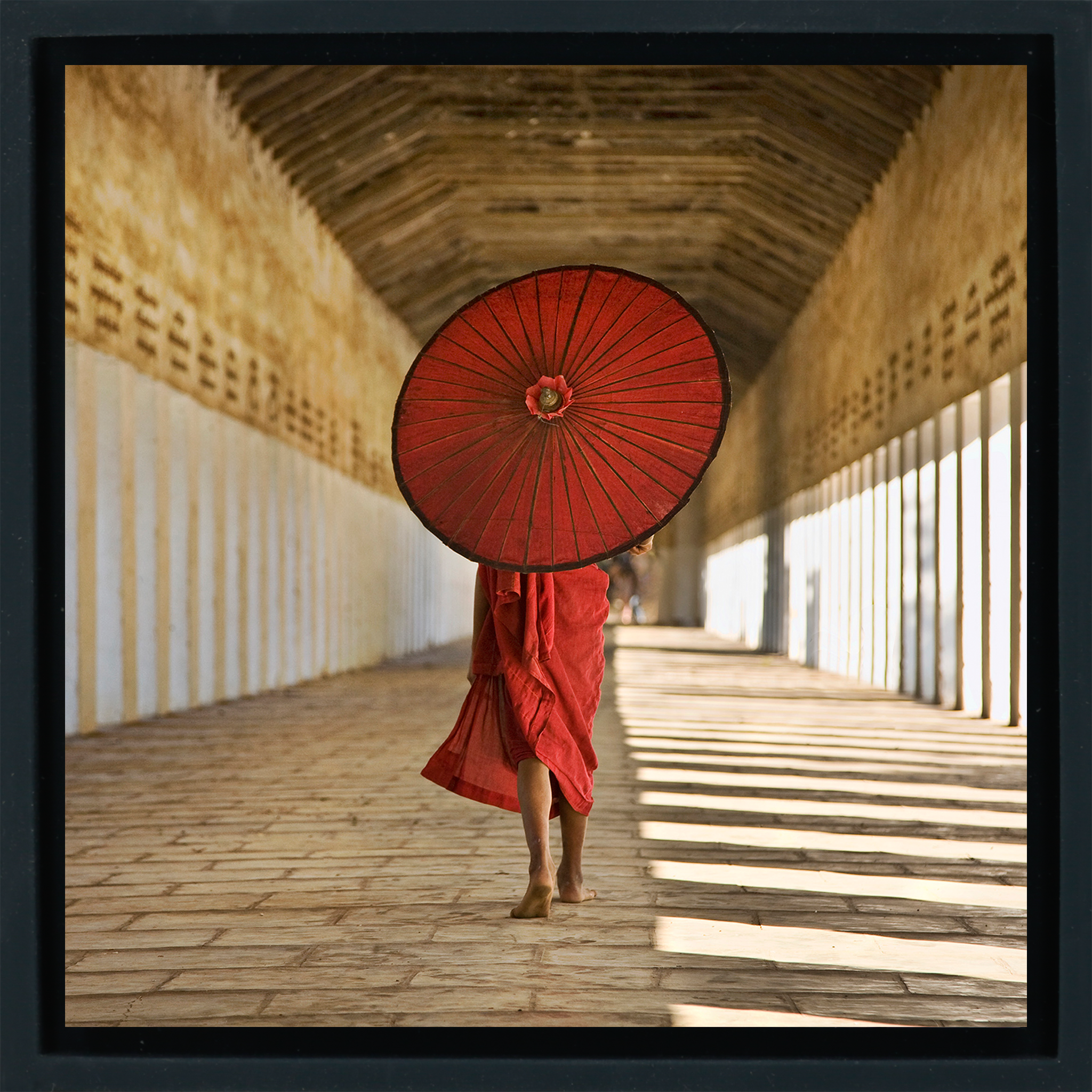 Burmese Monk - Zwarte Wrapp