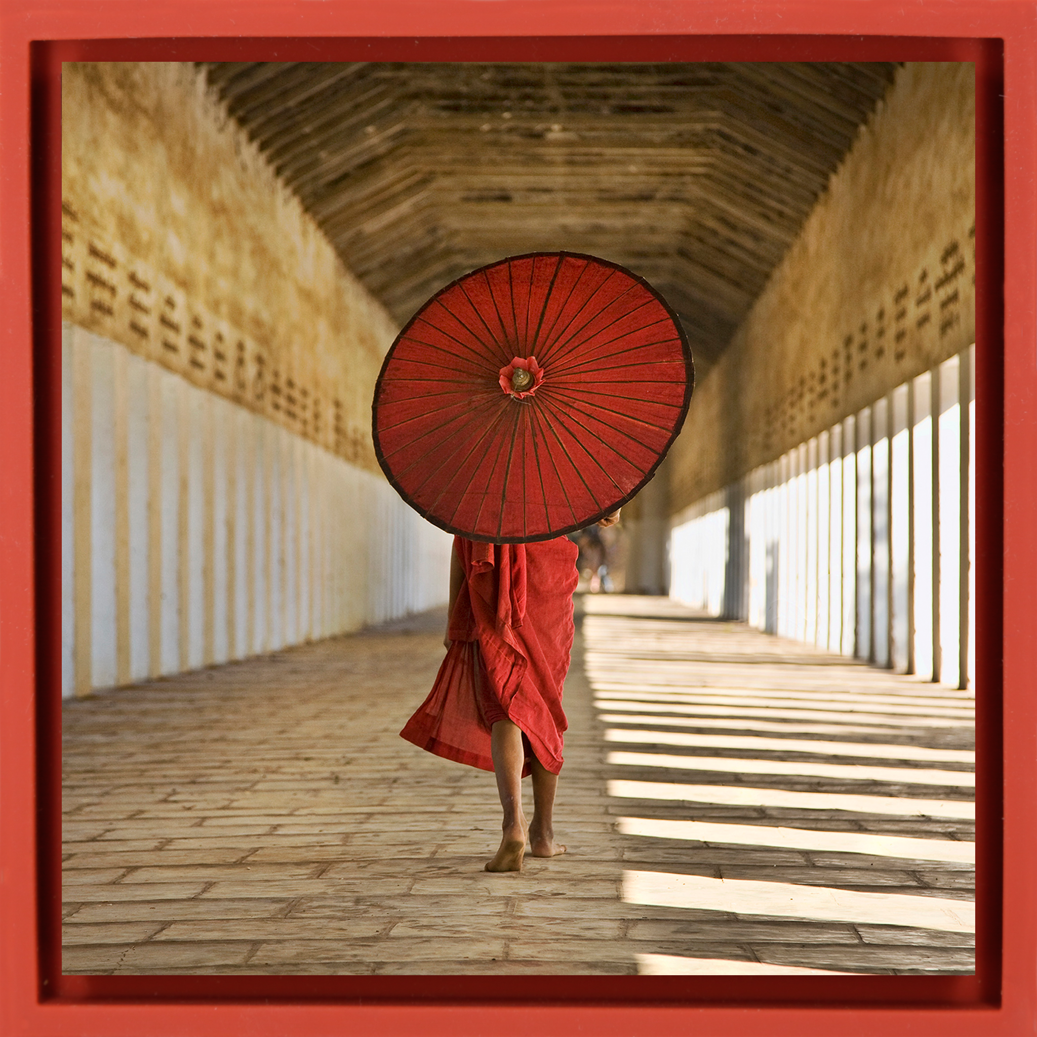 Burmese Monk - Rode Wrapp