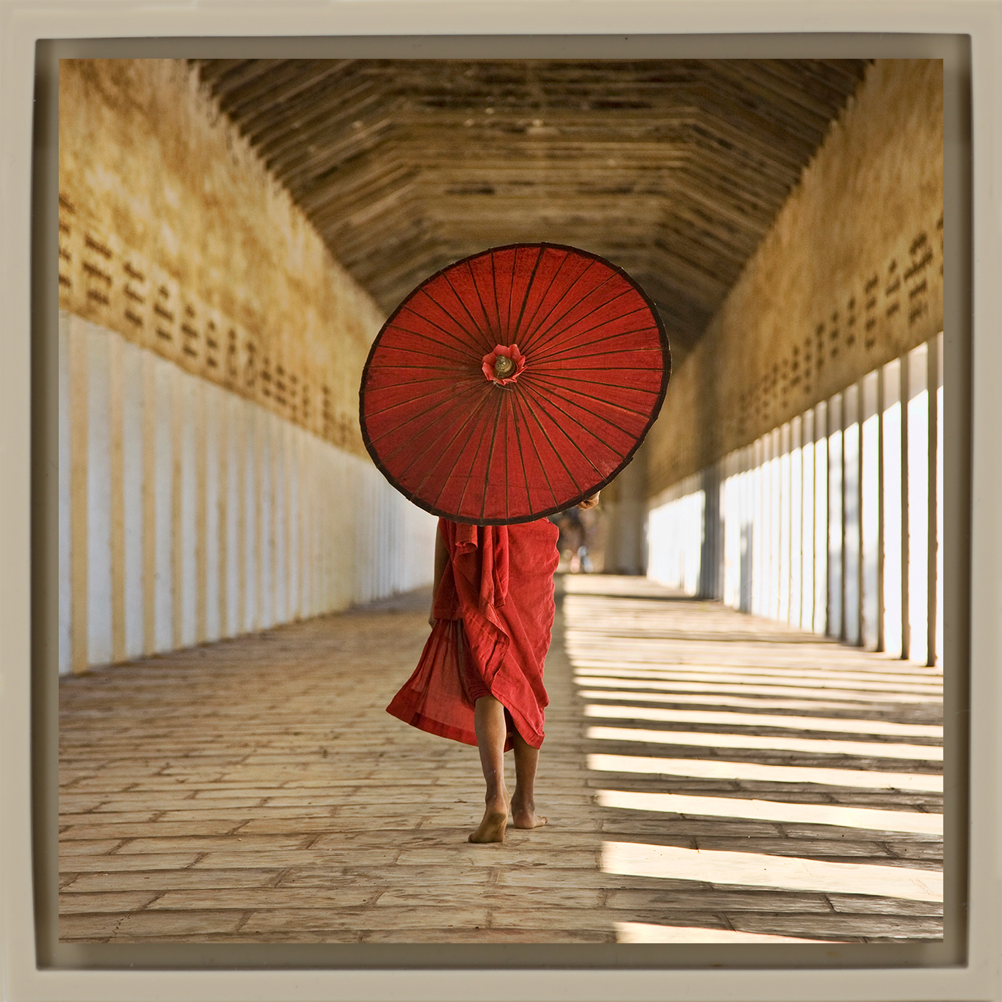 Burmese Monk - Zandkleurige Wrapp