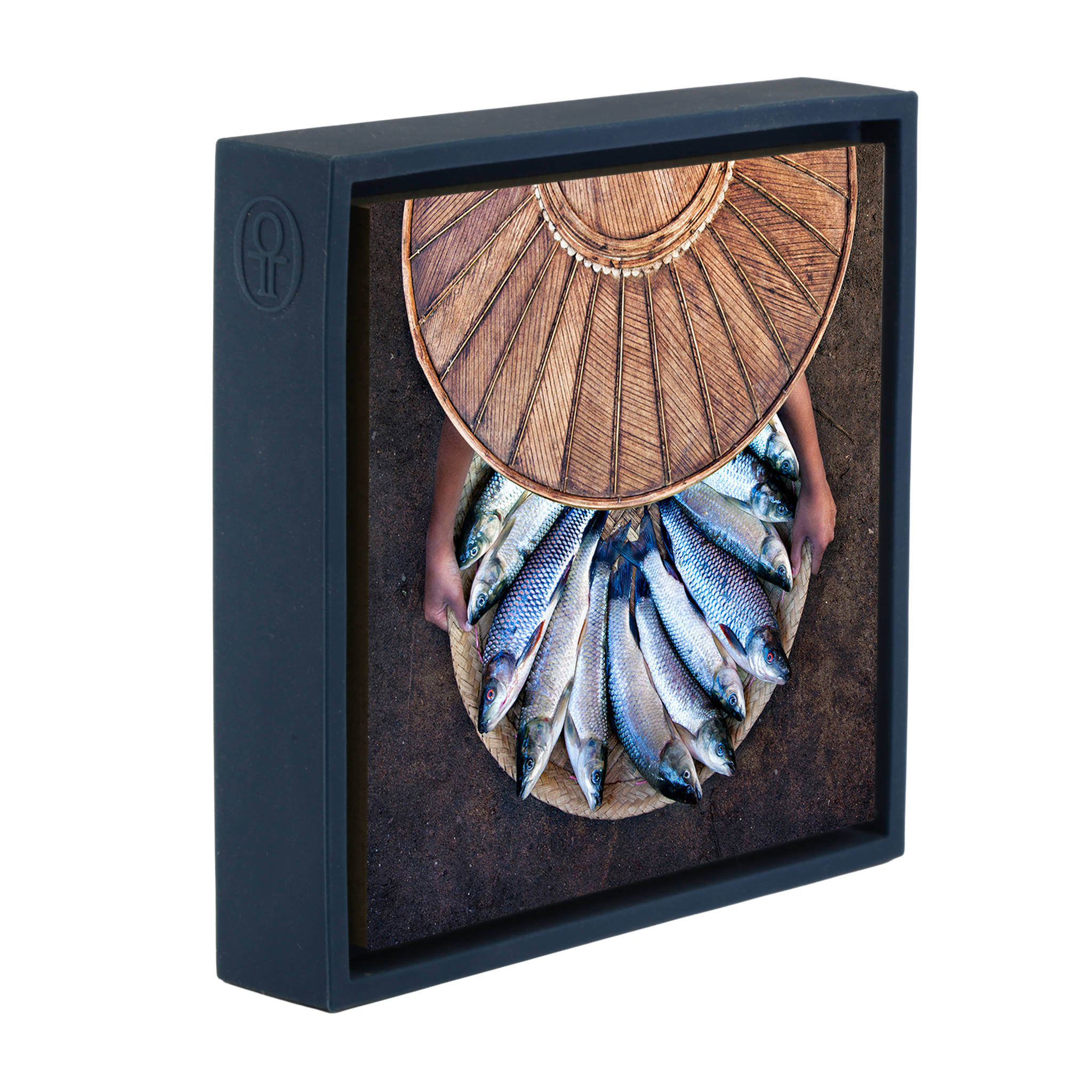 Pêcheur du lac Inle - Enveloppe bleu foncé