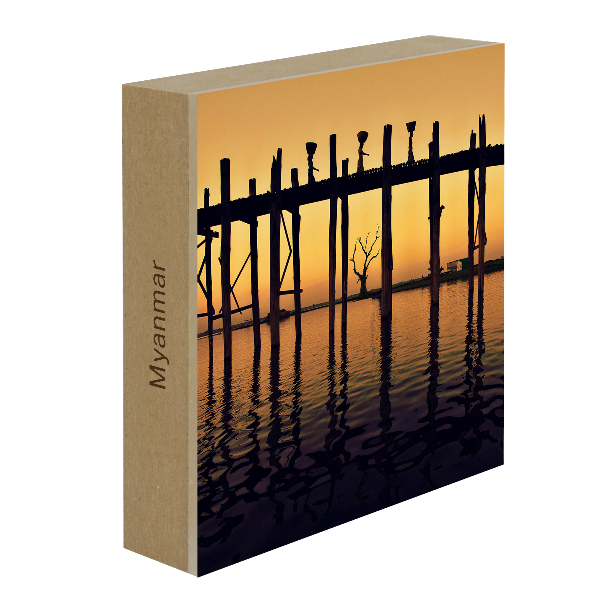 On The U Bein Bridge- Collection: Myanmar