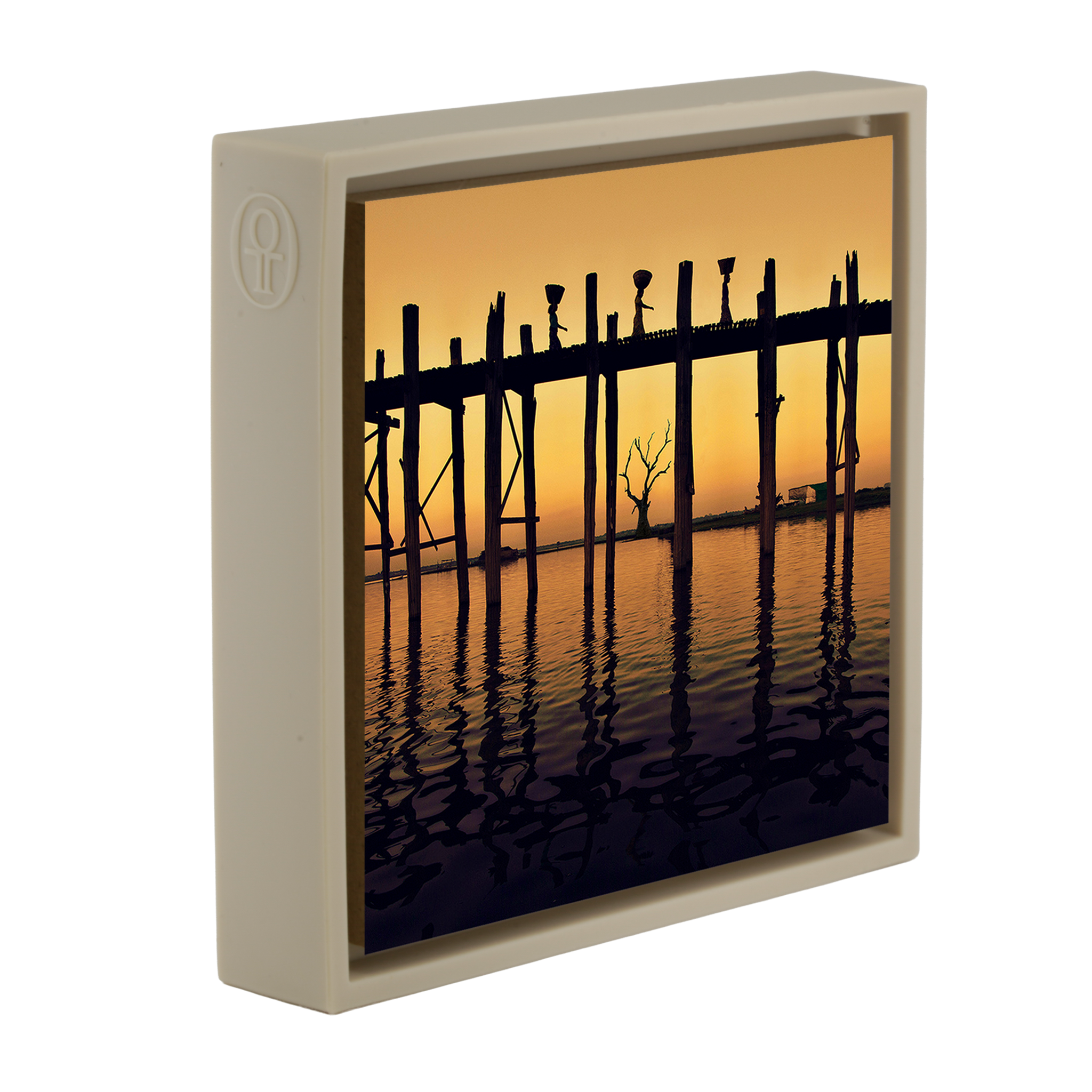 On The U Bein Bridge - Zandkleurige Wrapp