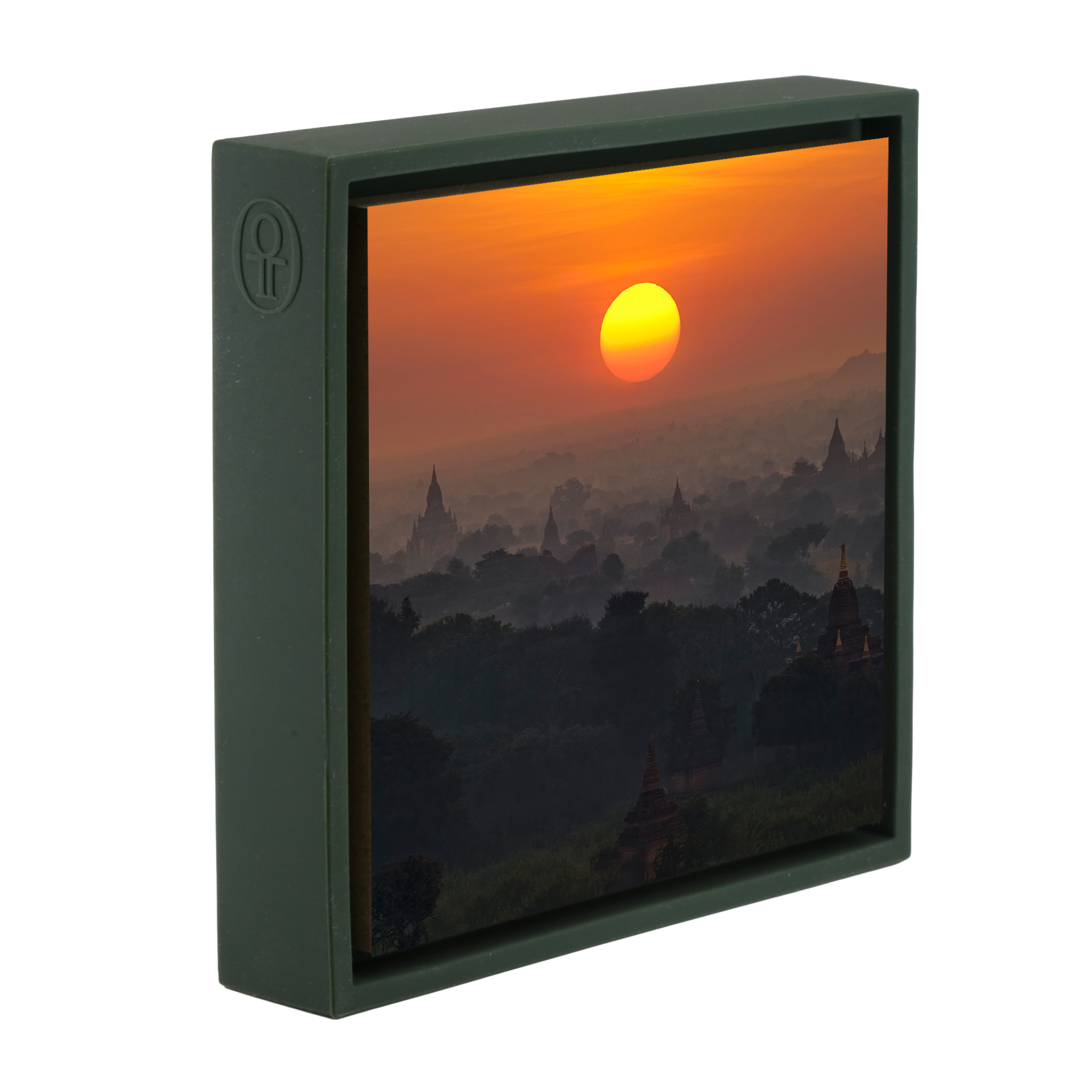 The Temples of Bagan - Donkergroene Wrapp