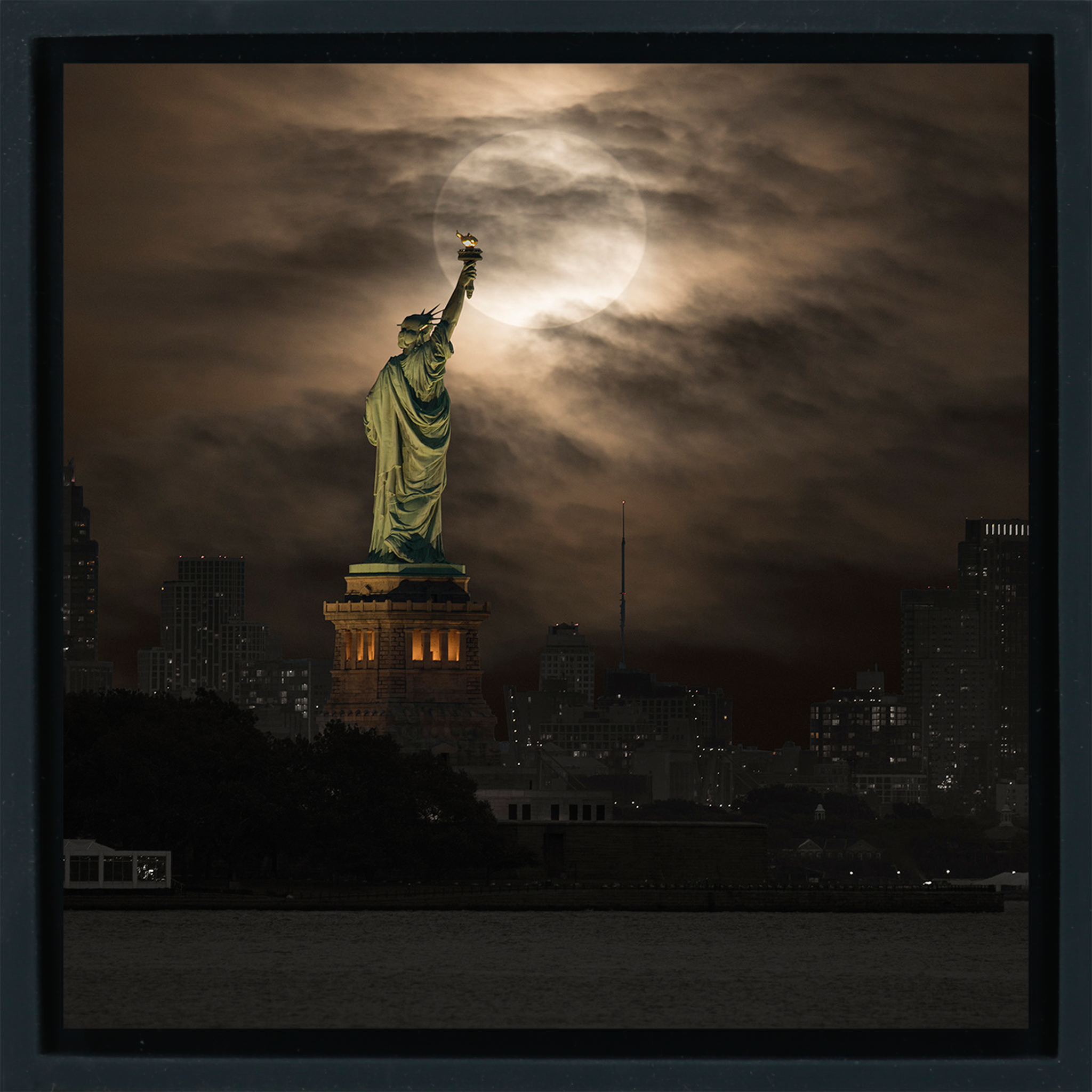 Lady Liberty - Zwarte Wrapp