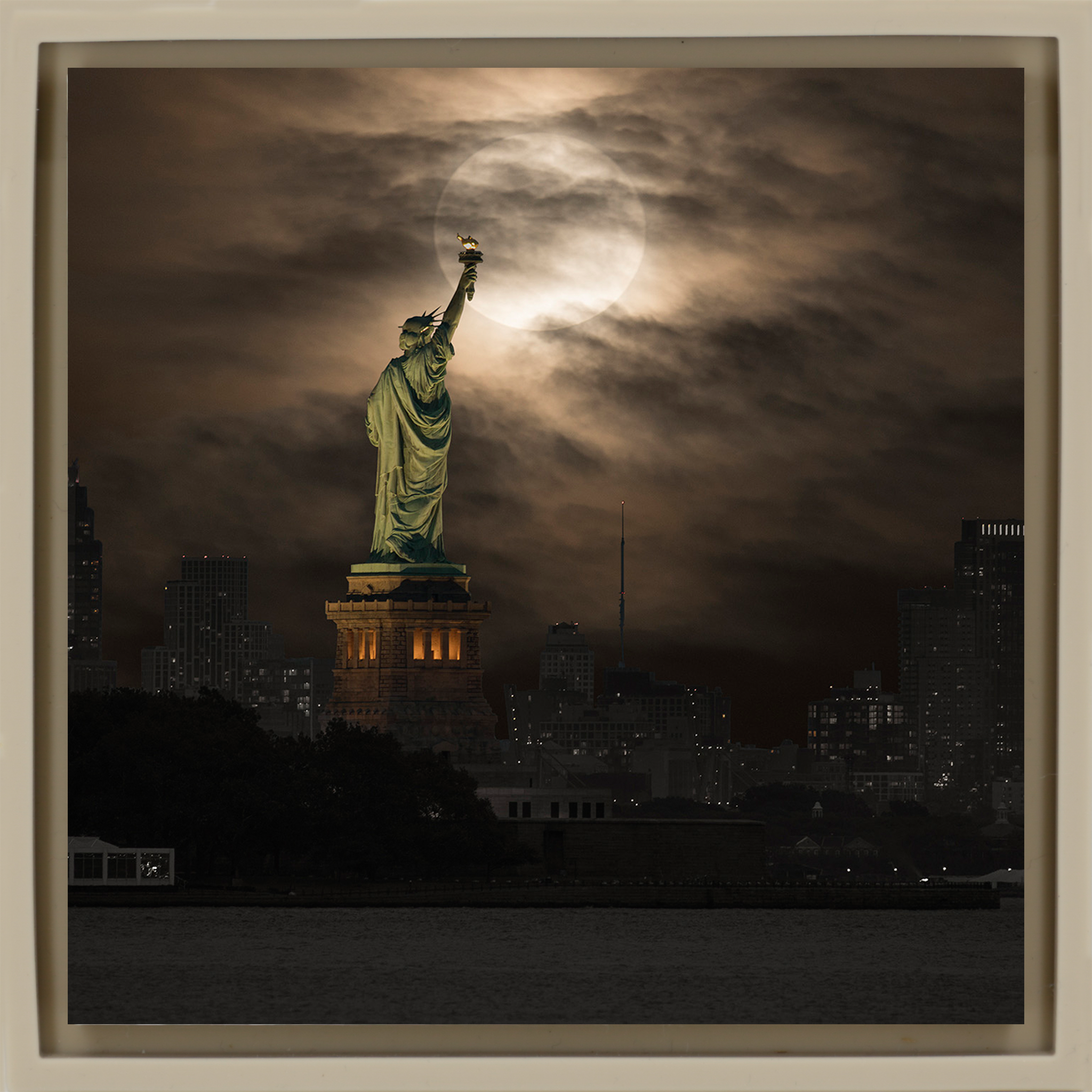 Lady Liberty - Zandkleurige Wrapp