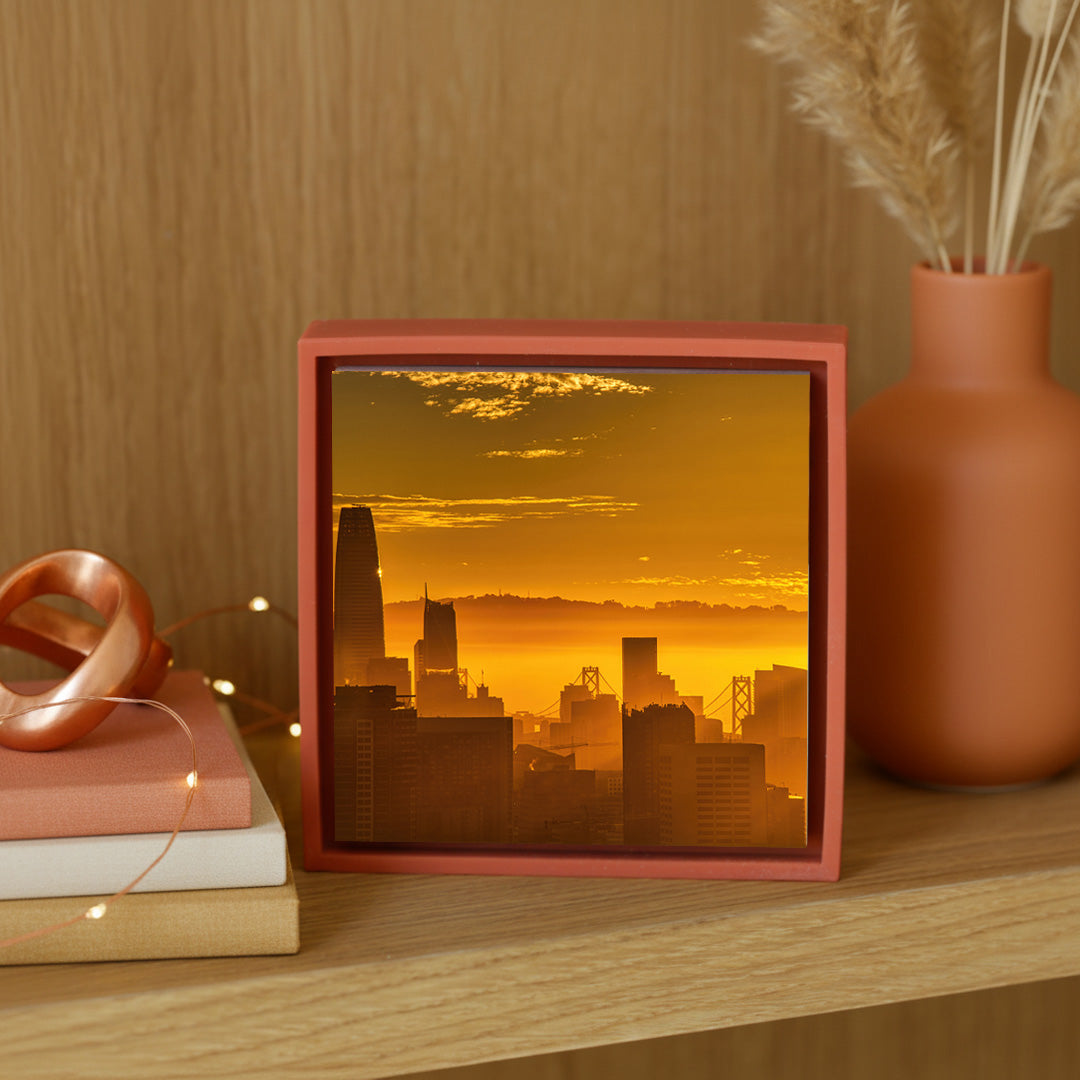 San Francisco Sunrise - Orange Wrapp