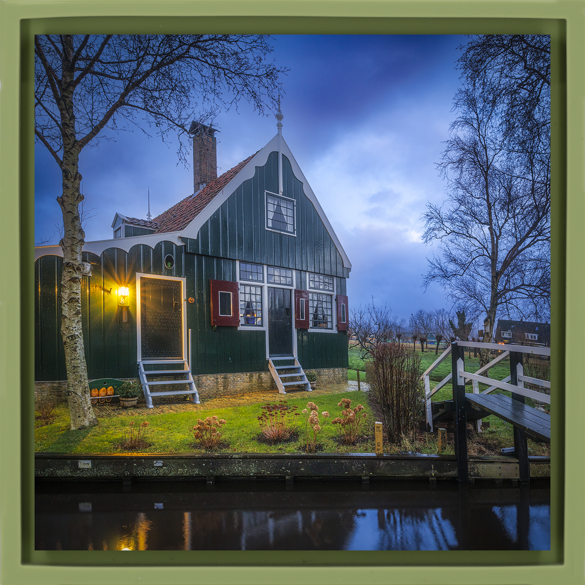 Zaanse Heritage- Light Green Wrapp