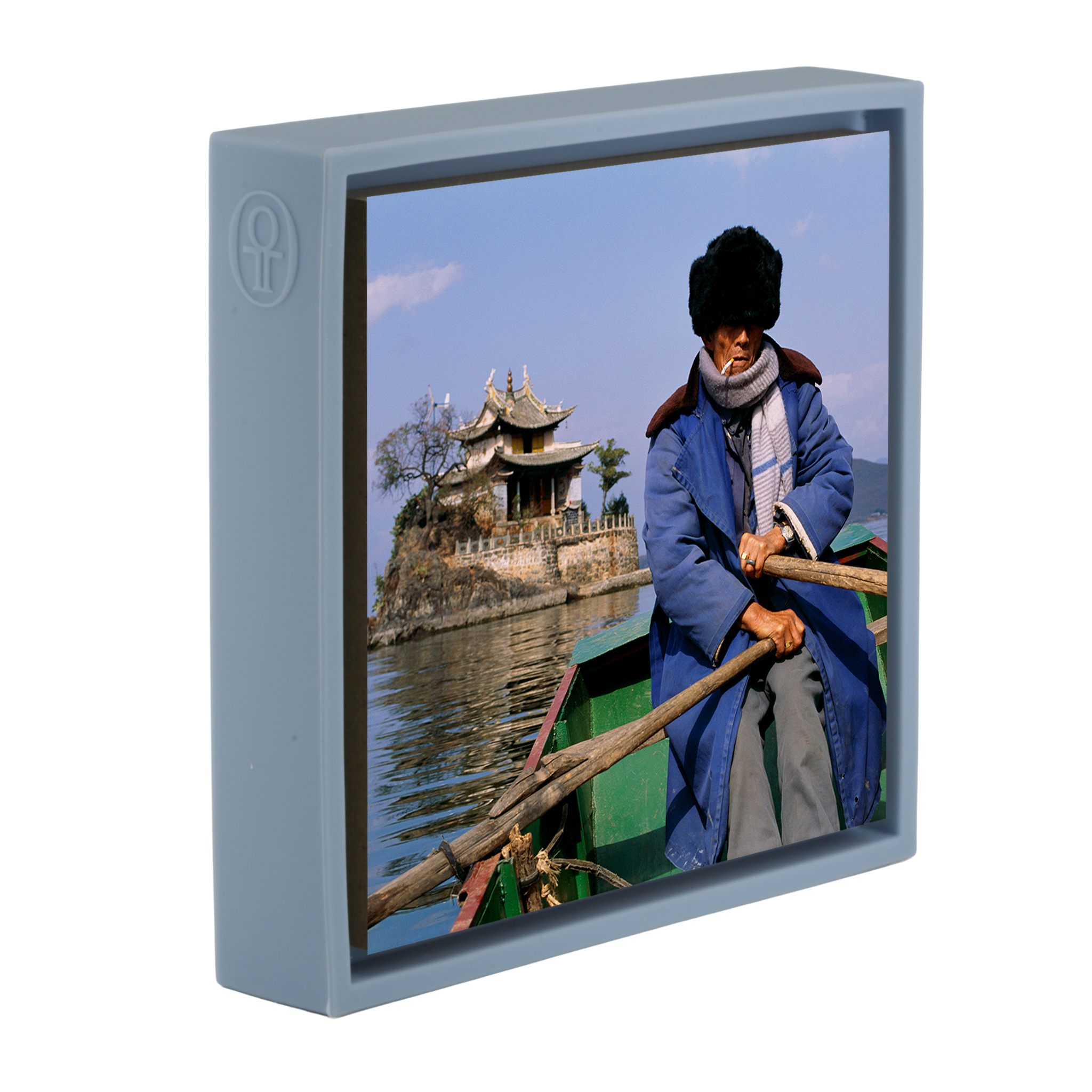Rowing Man - Lichtblauwe Wrapp