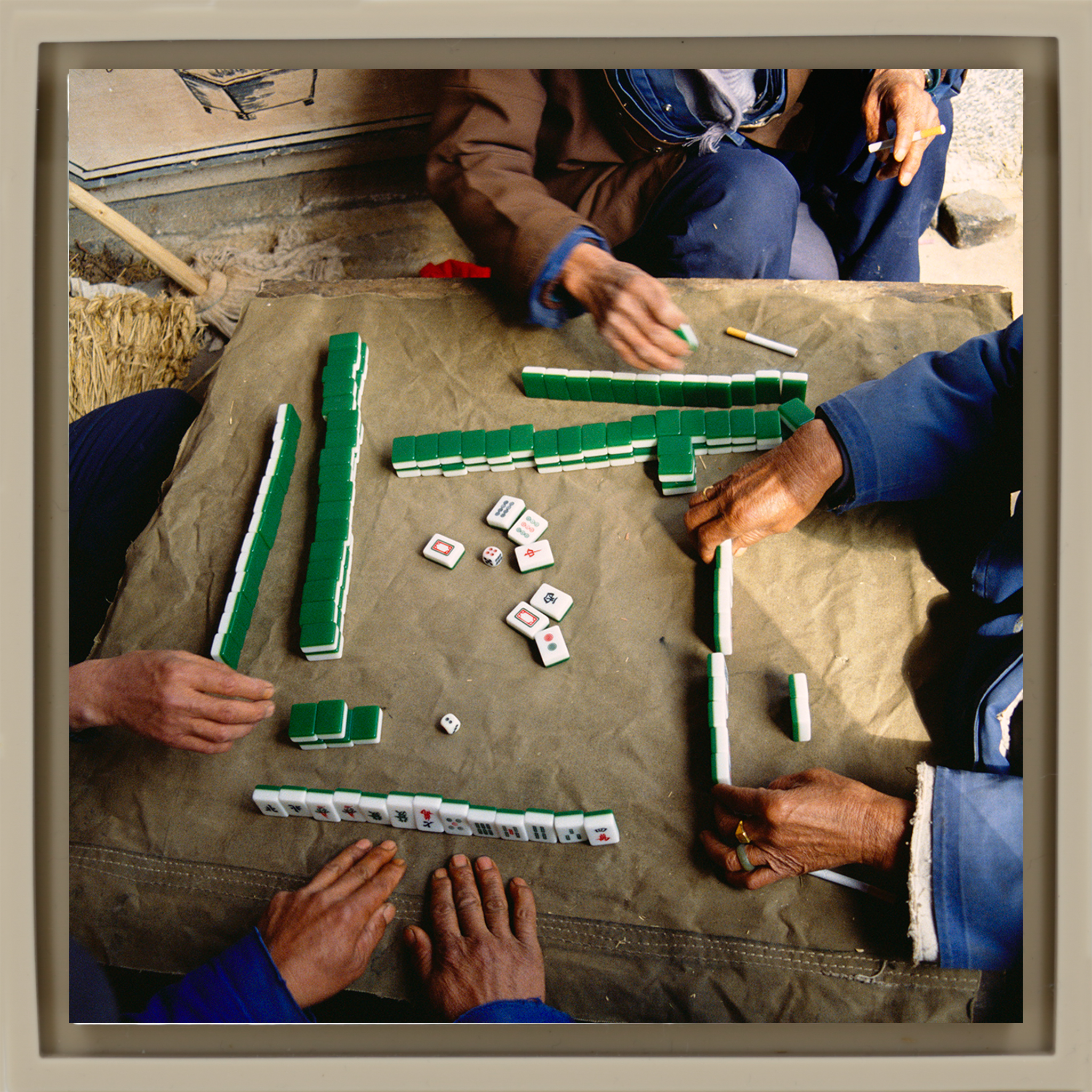 Mahjong - Enveloppe de sable