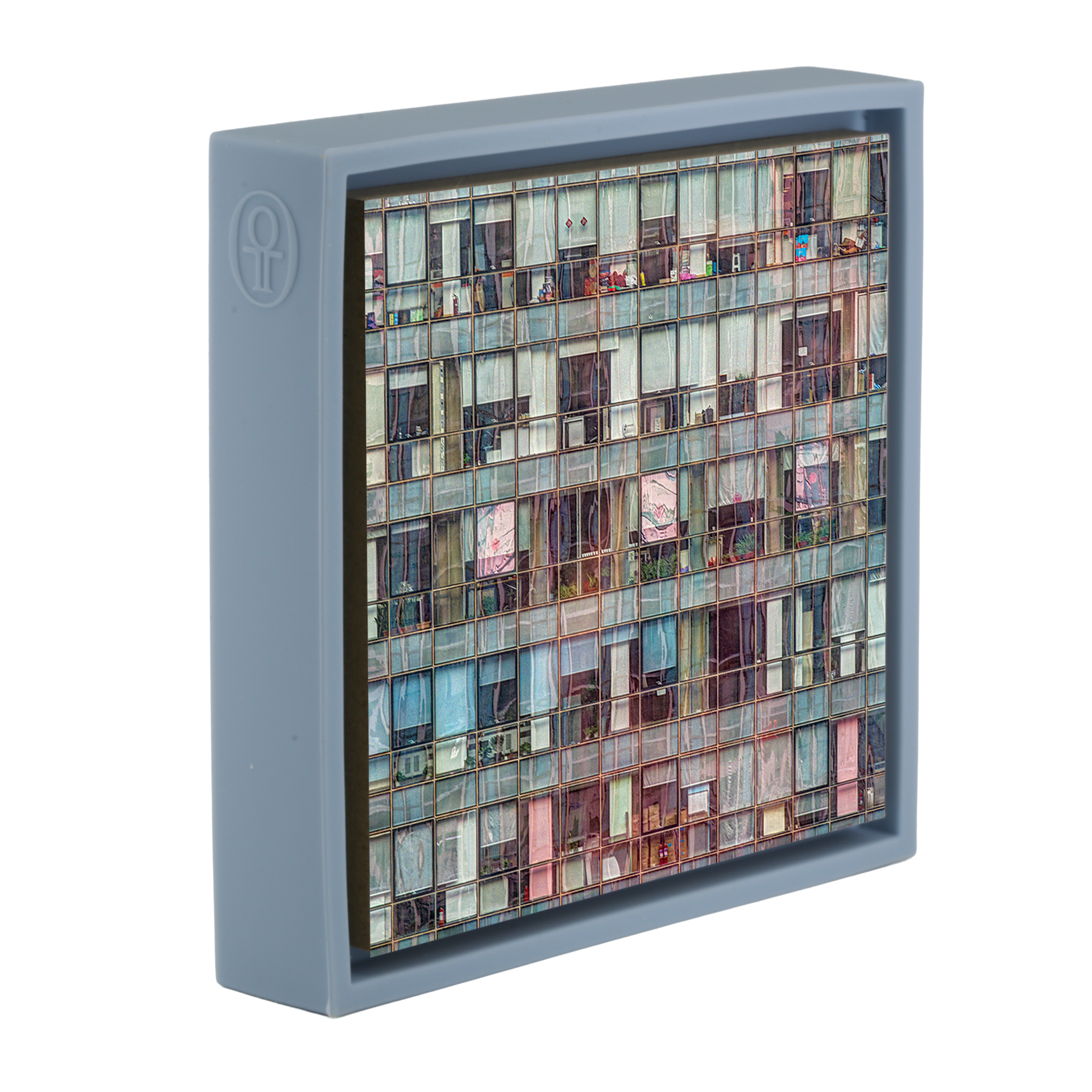 Büro Peking - Hellblaue Verpackung