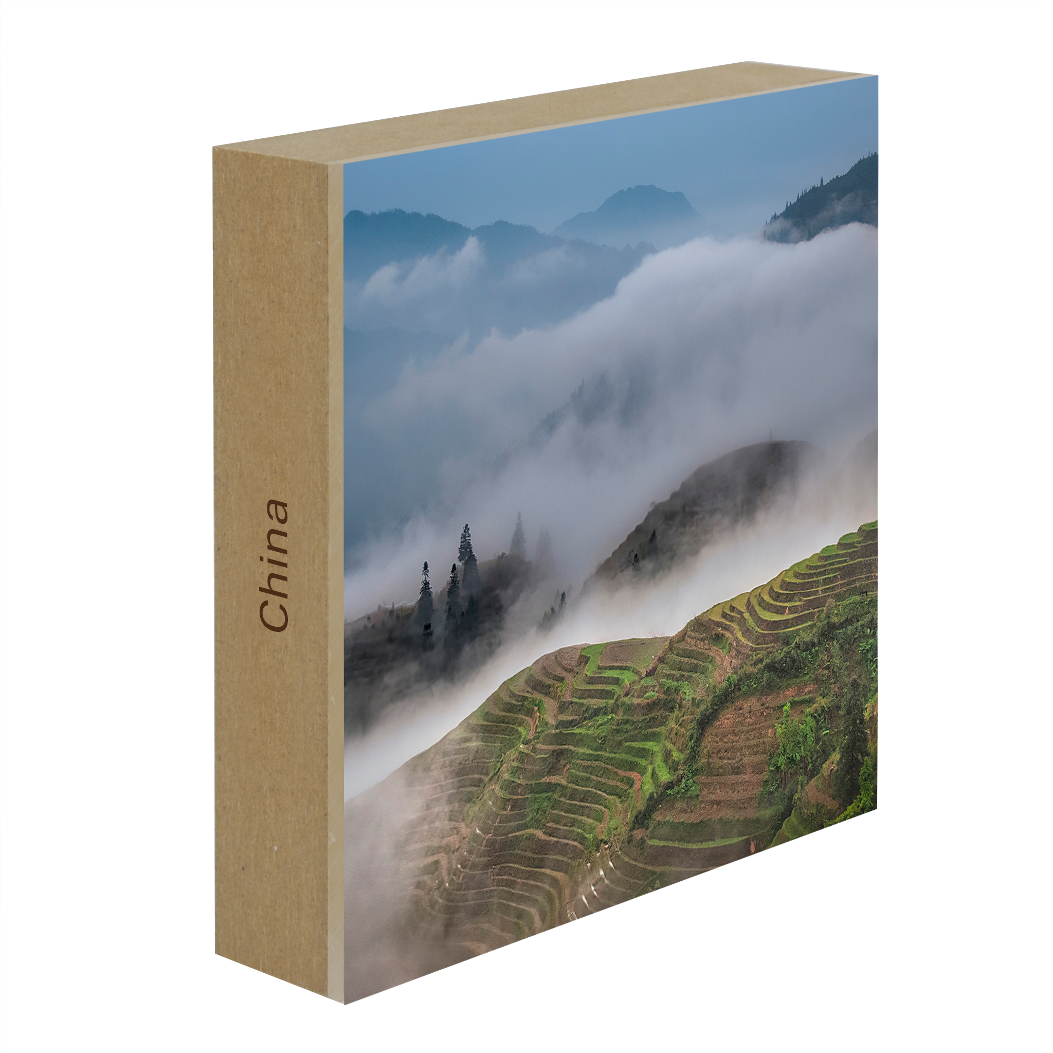 Rizières en terrasses - Collection : Chine