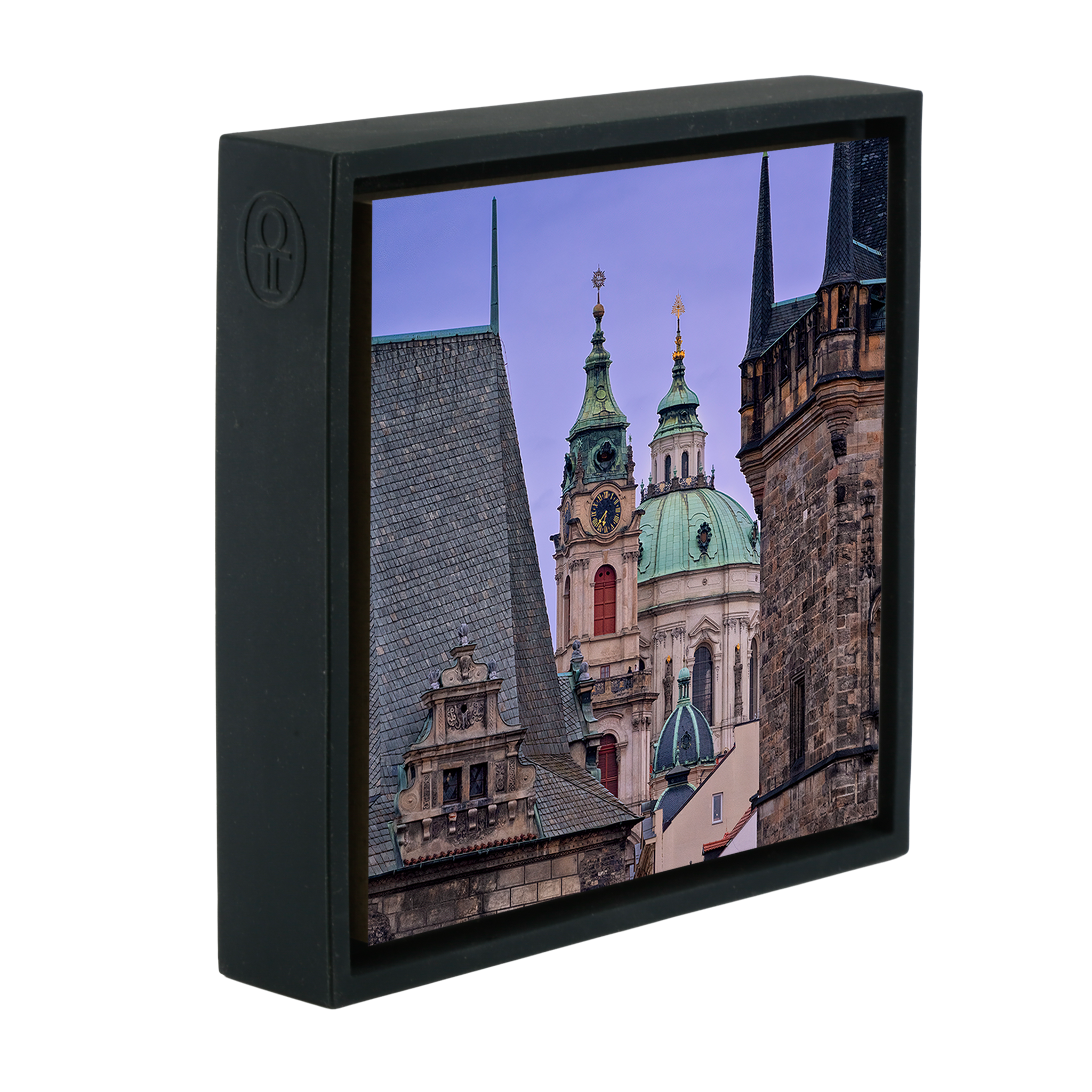 Prague Skyline- Black Wrapp