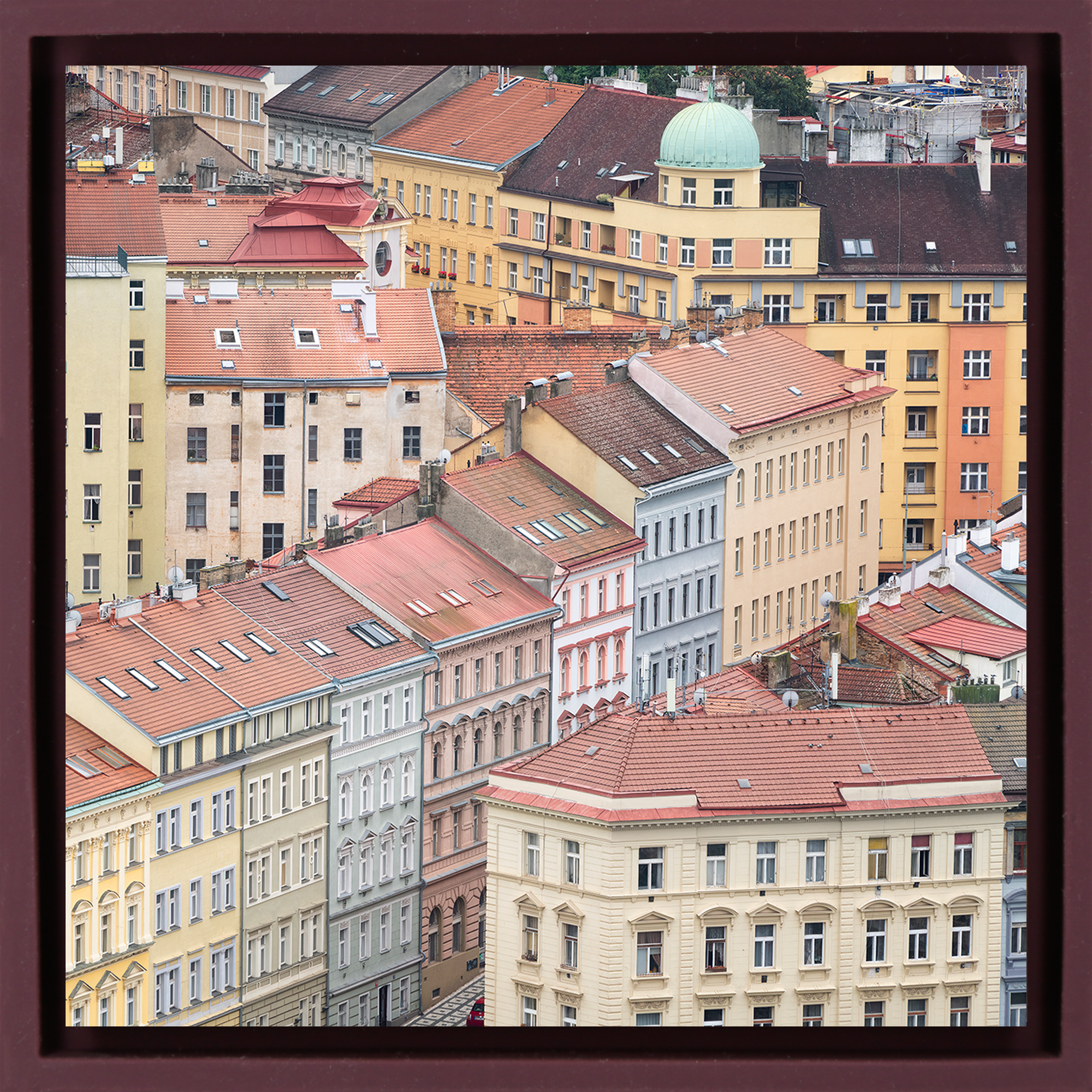 Prague Streets - Paarse Wrapp