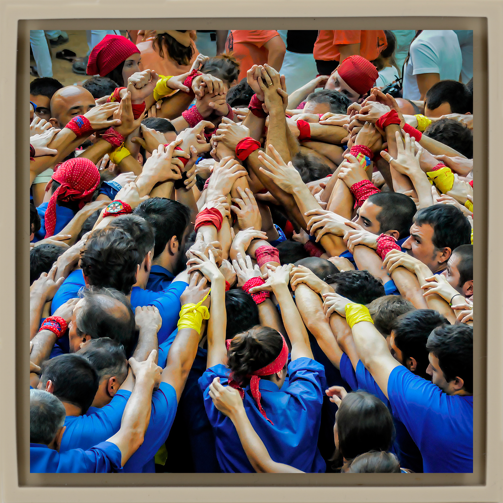 Castellers Base - Zandkleurige Wrapp