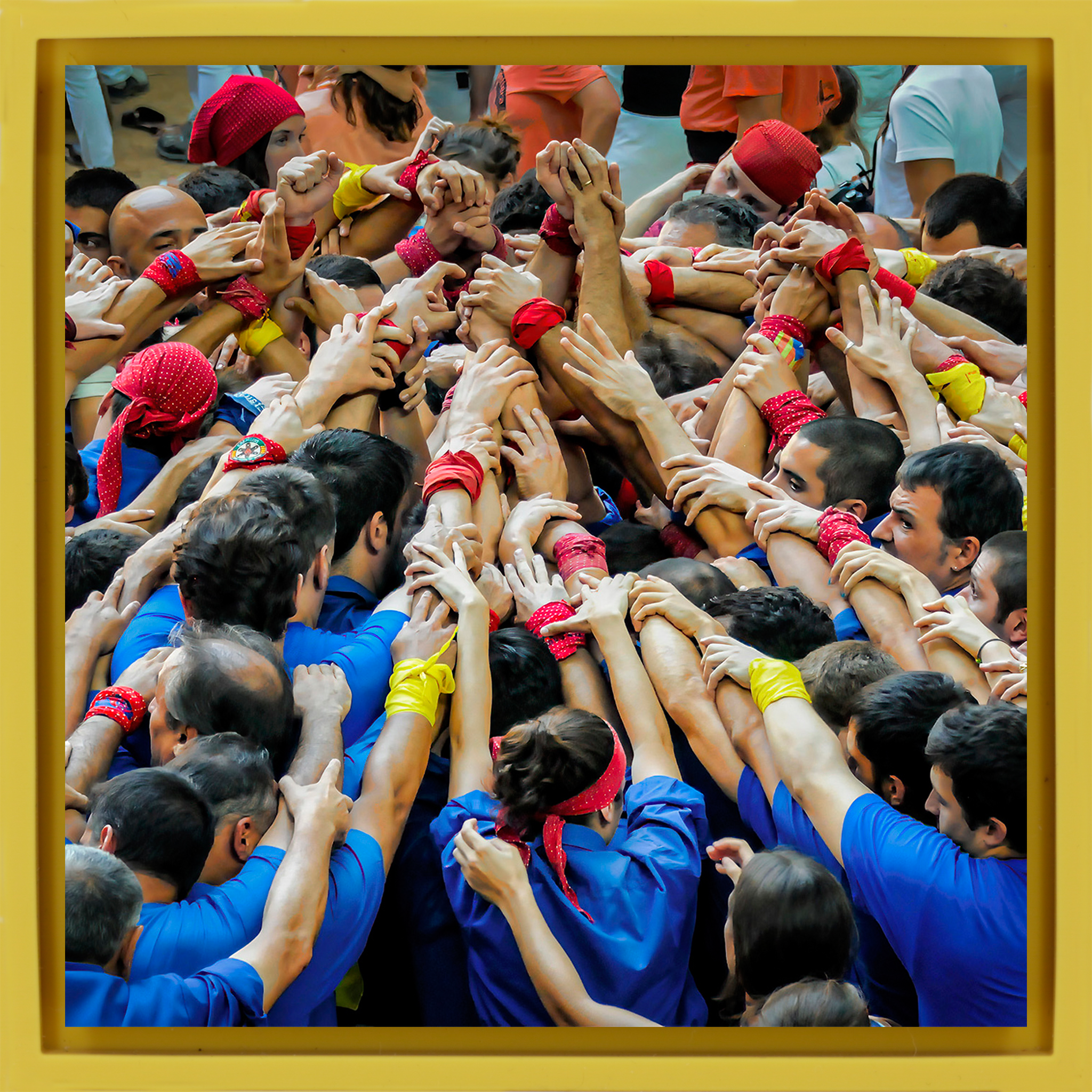 Base Castellers - Emballage jaune