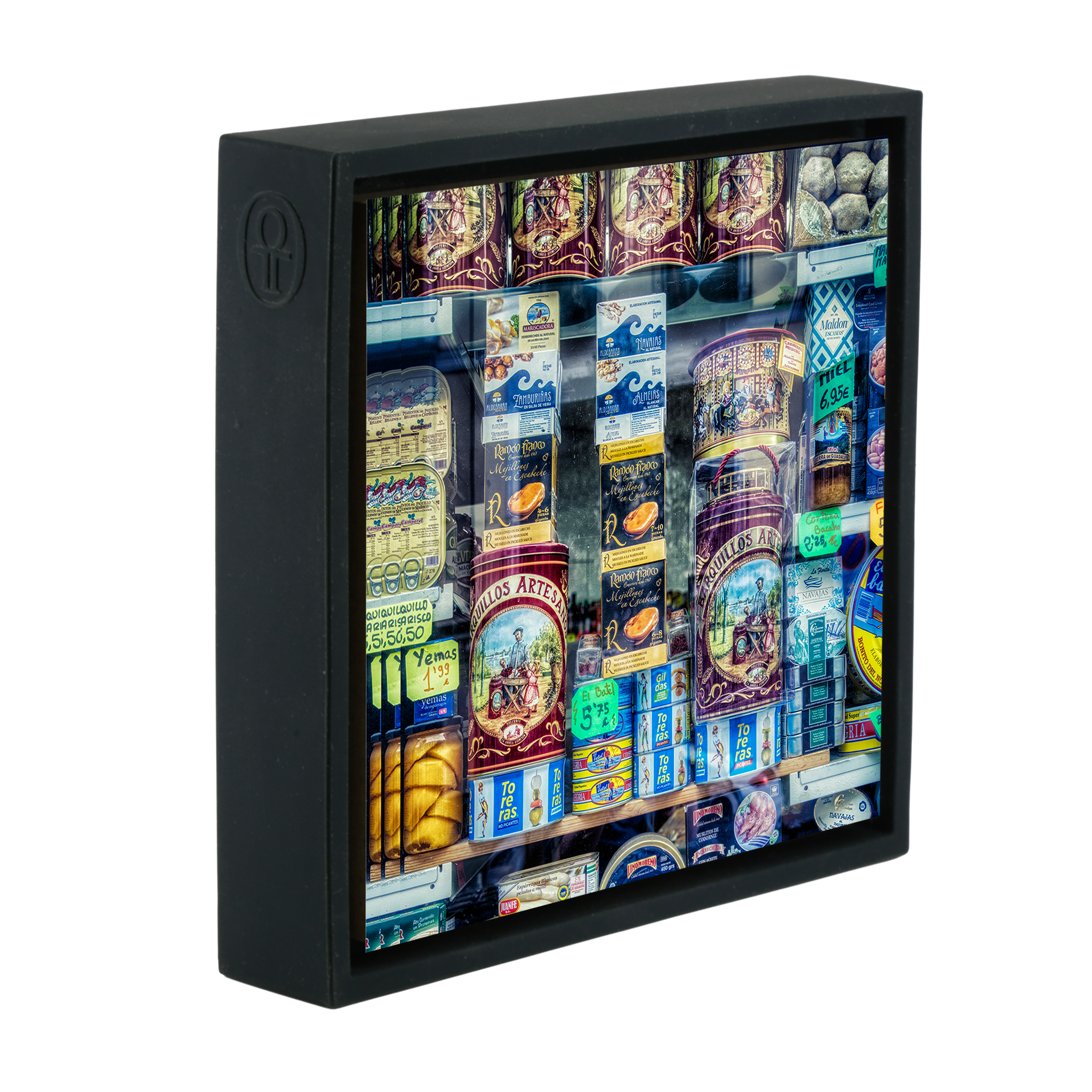 Vitrine de Madrid - Emballage noir