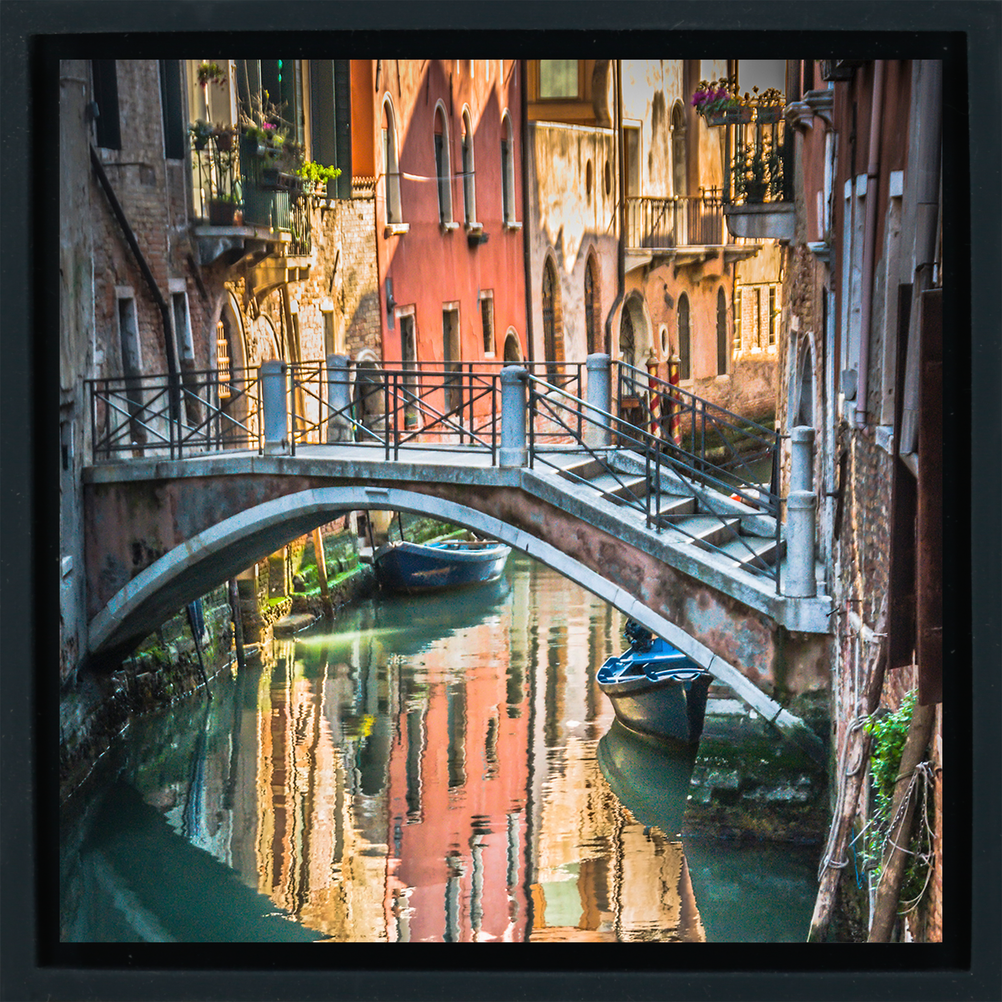Venice Bridge - Schwarze Folie