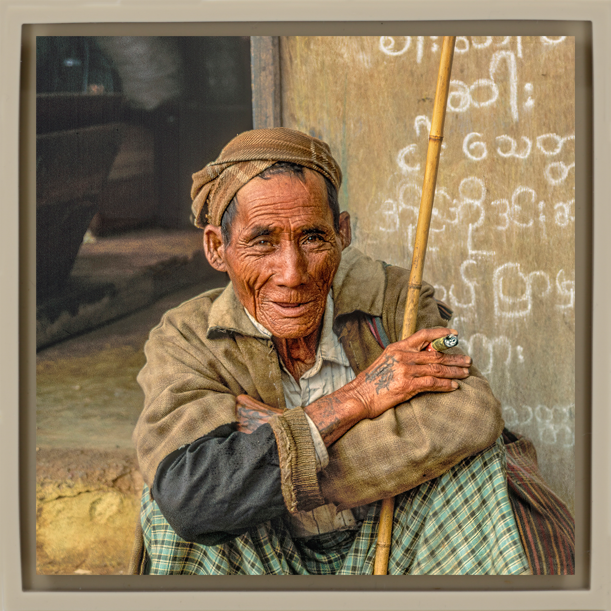 Cigar Smoker - Zandkleurige Wrapp