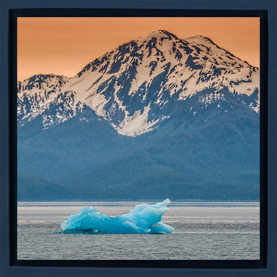 Alaska Iceberg - Donkerblauwe Wrapp