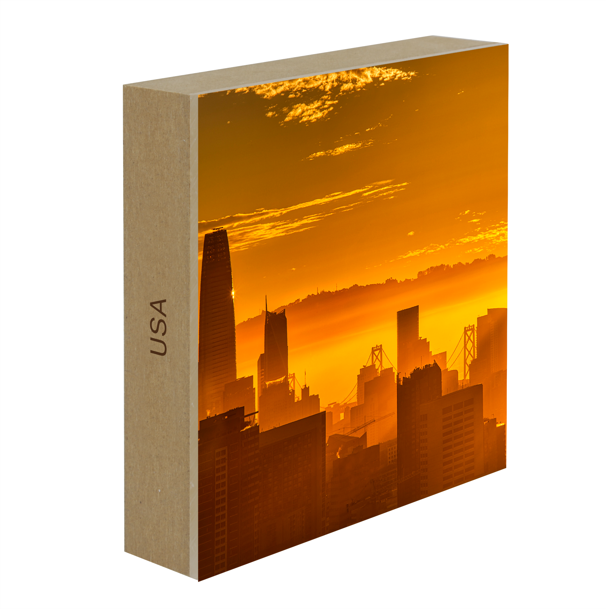 Lever de soleil à San Francisco - Collection : États-Unis