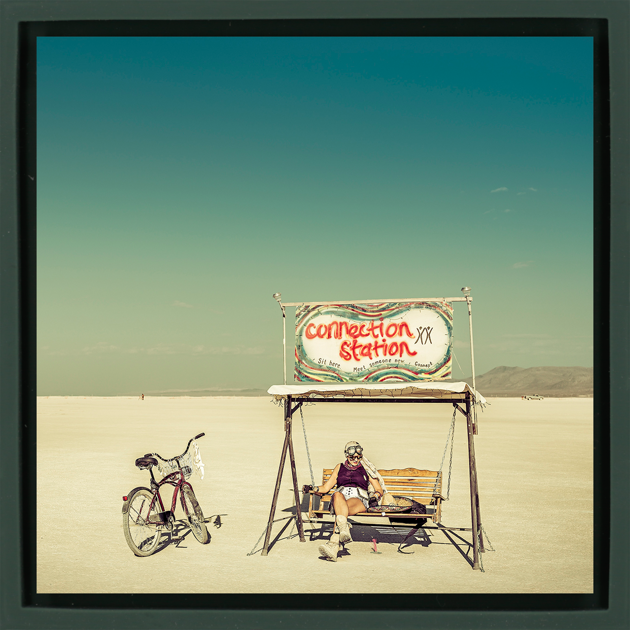 Burning Man Swing - Dark Green Wrapp