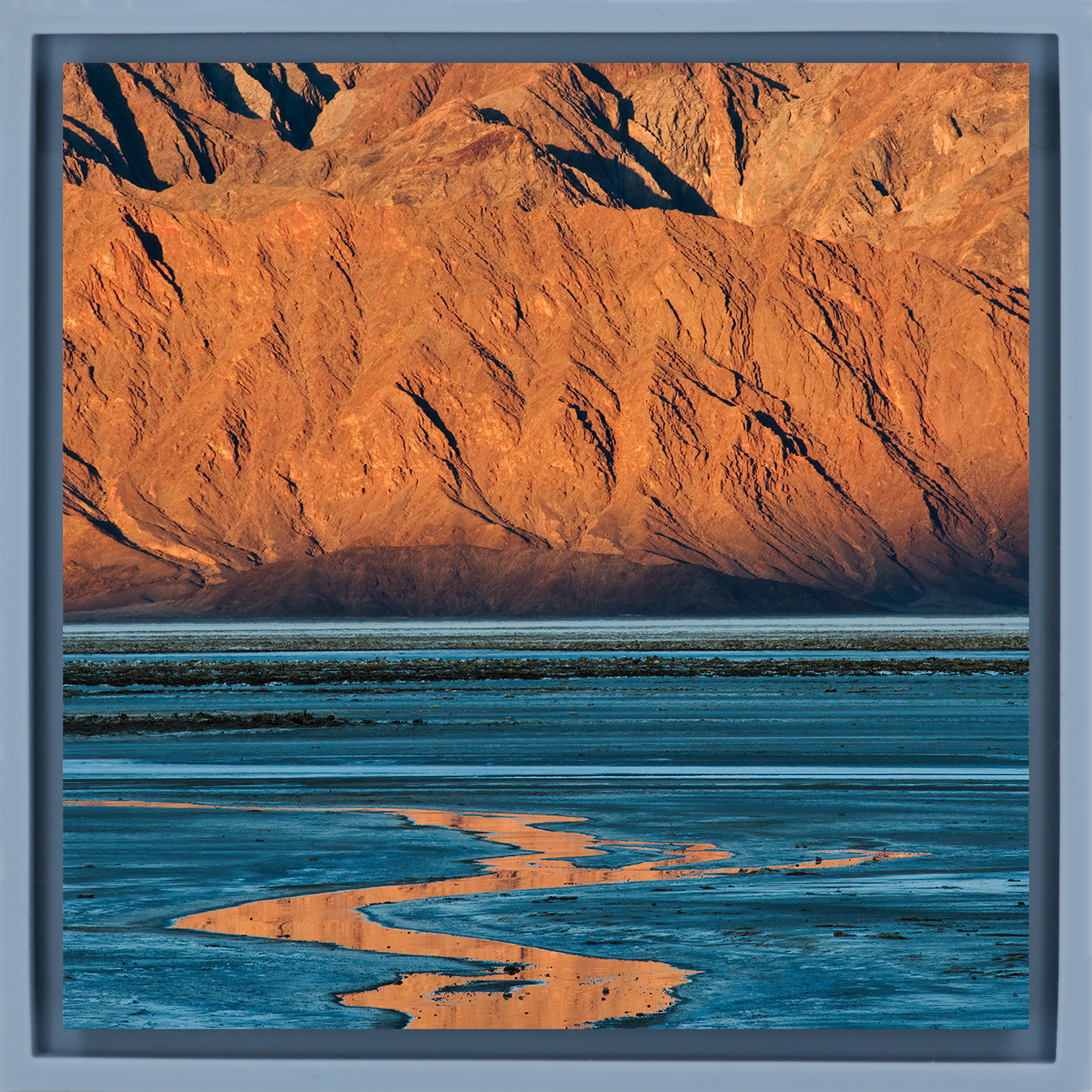 Death Valley Salt Flats- Light Blue Wrapp