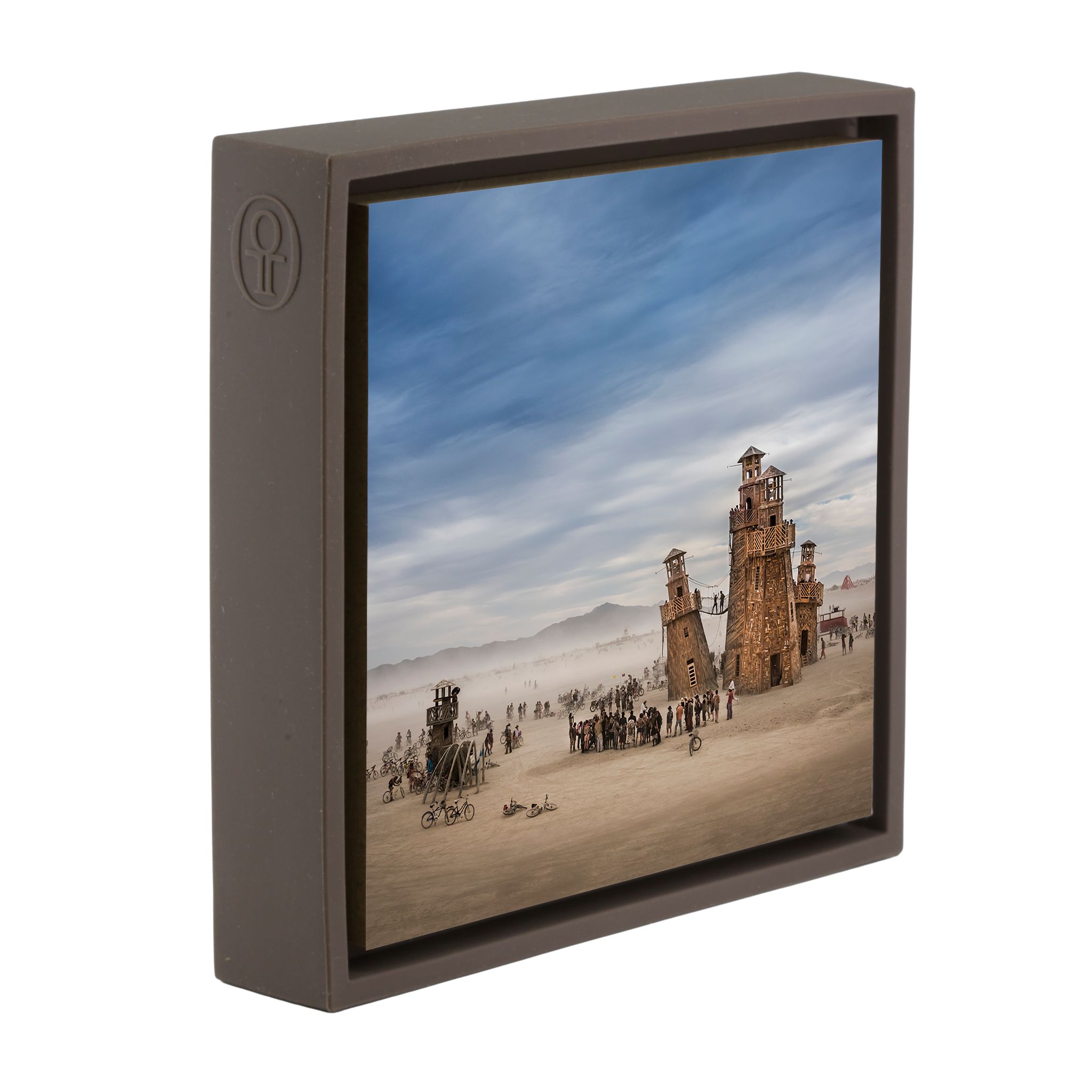 Burning Man Lighthouse- Brown Wrapp