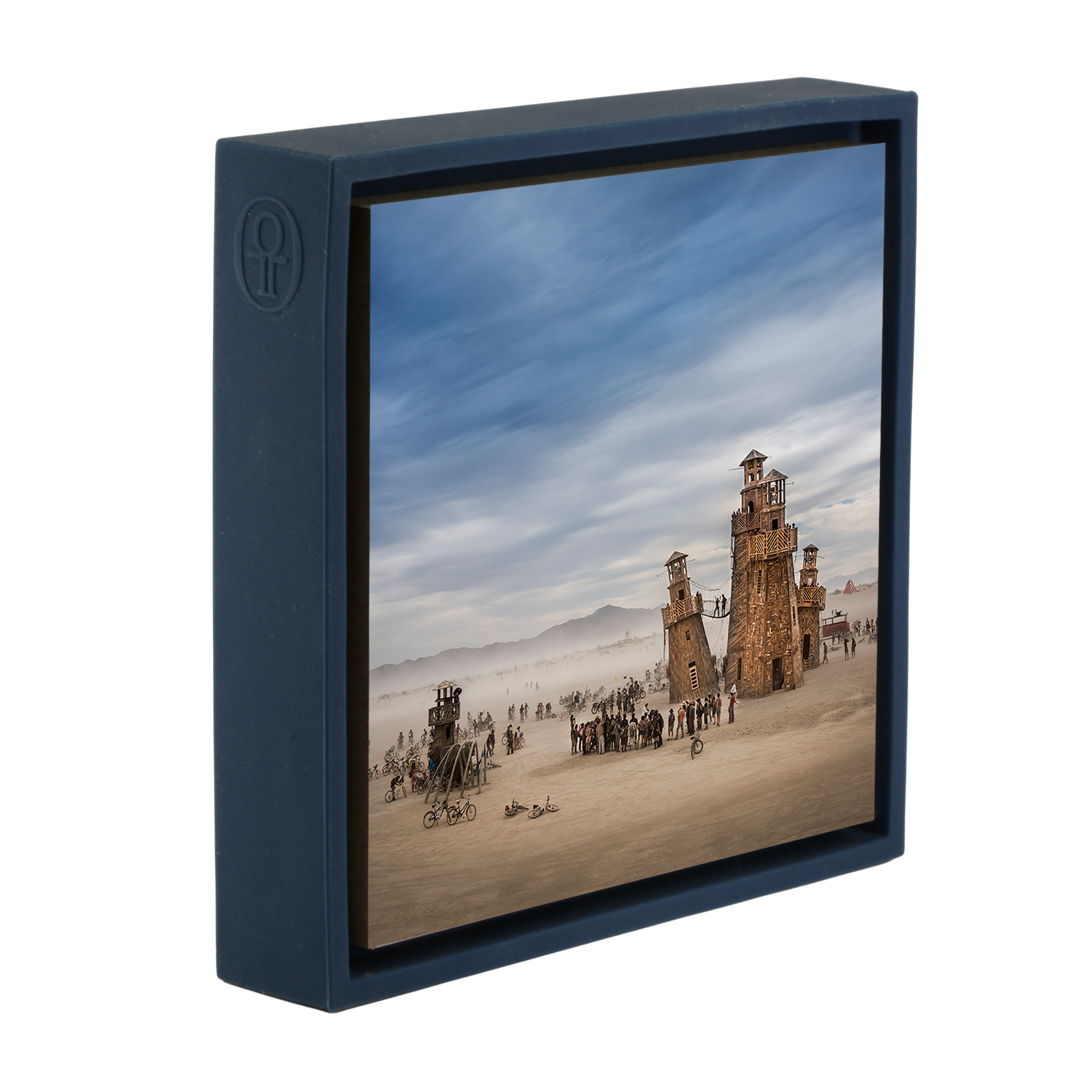 Burning Man Lighthouse- Dark Blue Wrapp